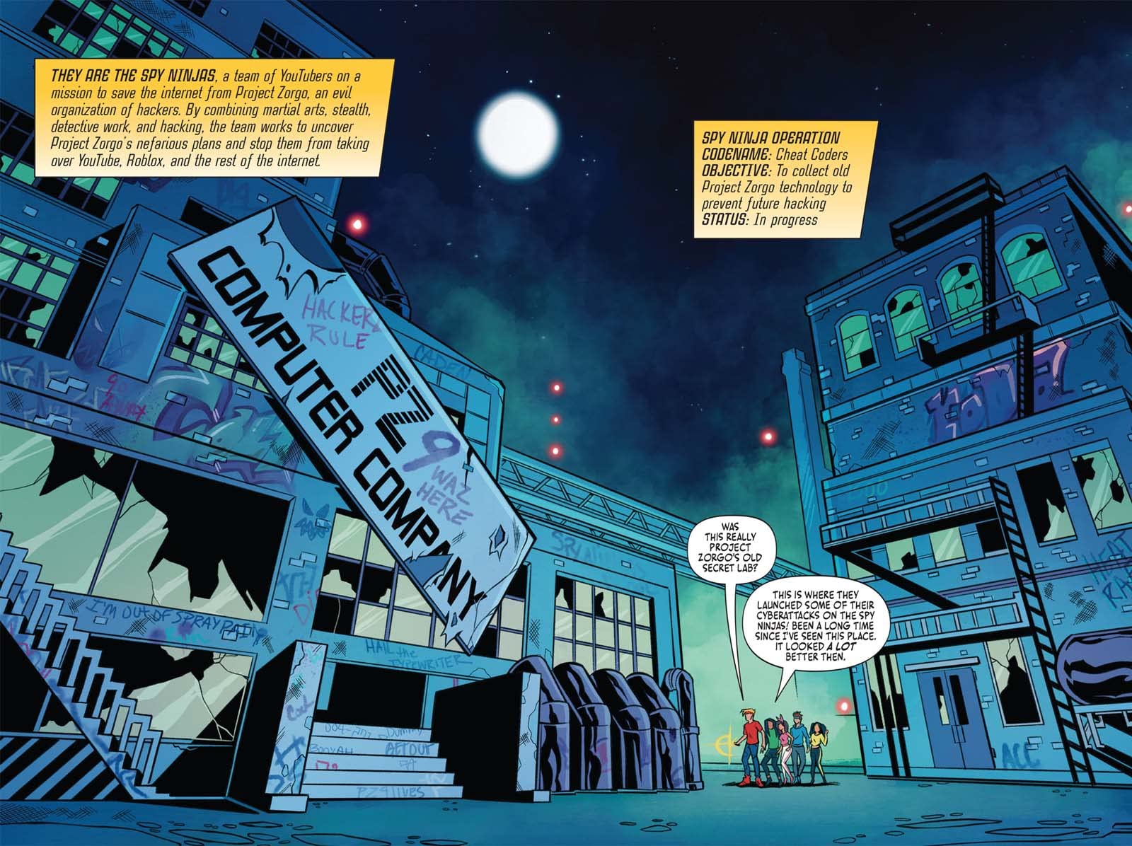 spy ninjas official graphic novel: virtual reality madness! - Ảnh 3