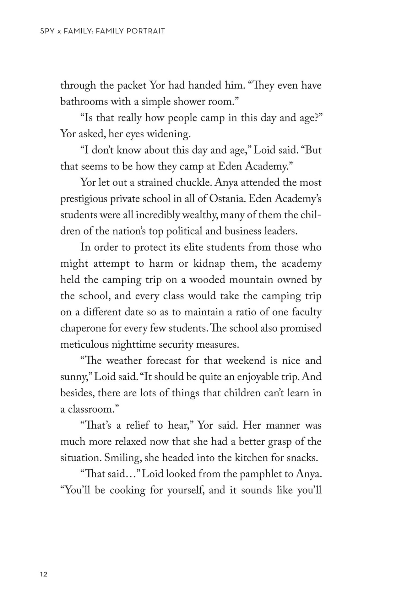 spy x family - family portrait (english edition) - Ảnh 12