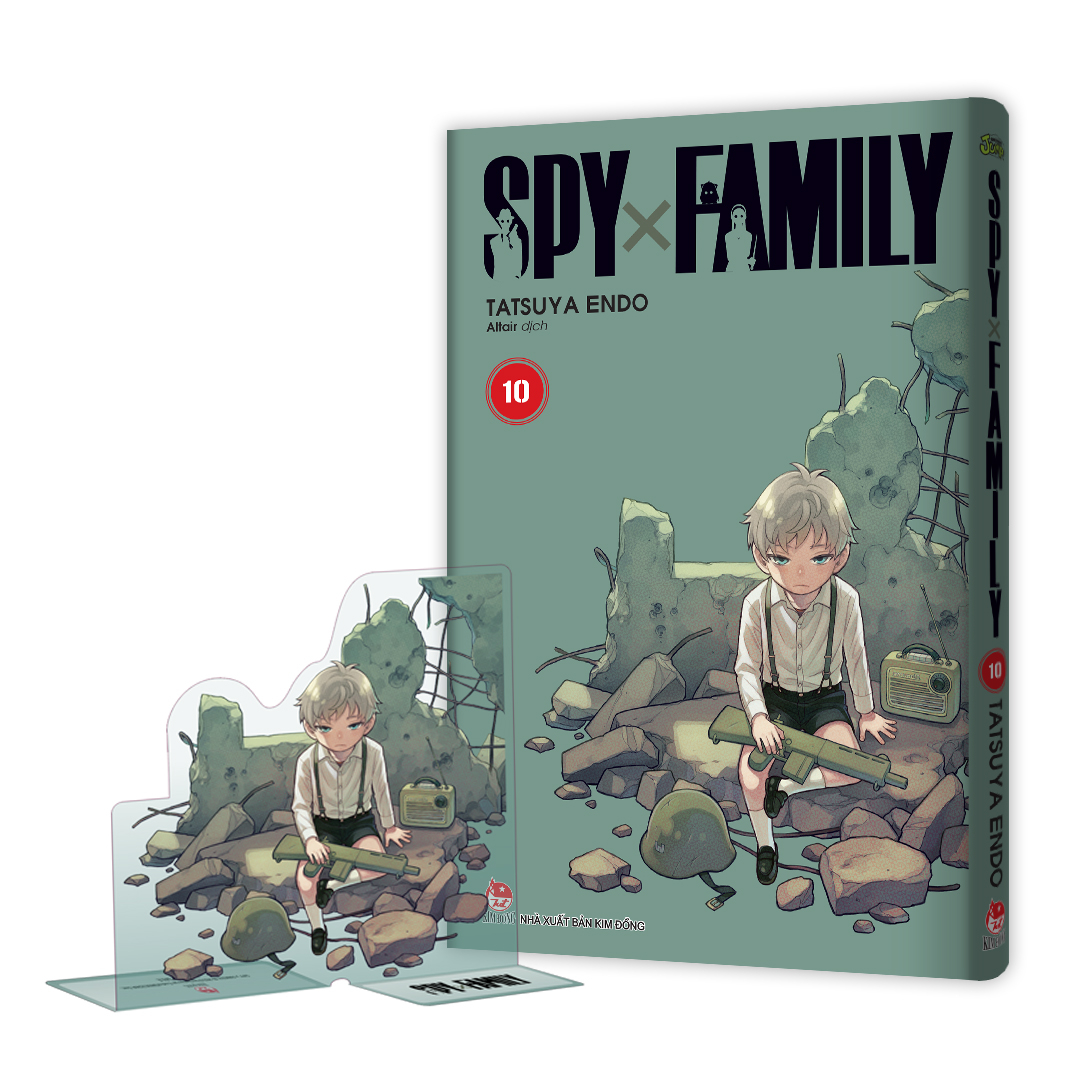 spy x family - tập 10 - tặng kèm standee - Ảnh 2