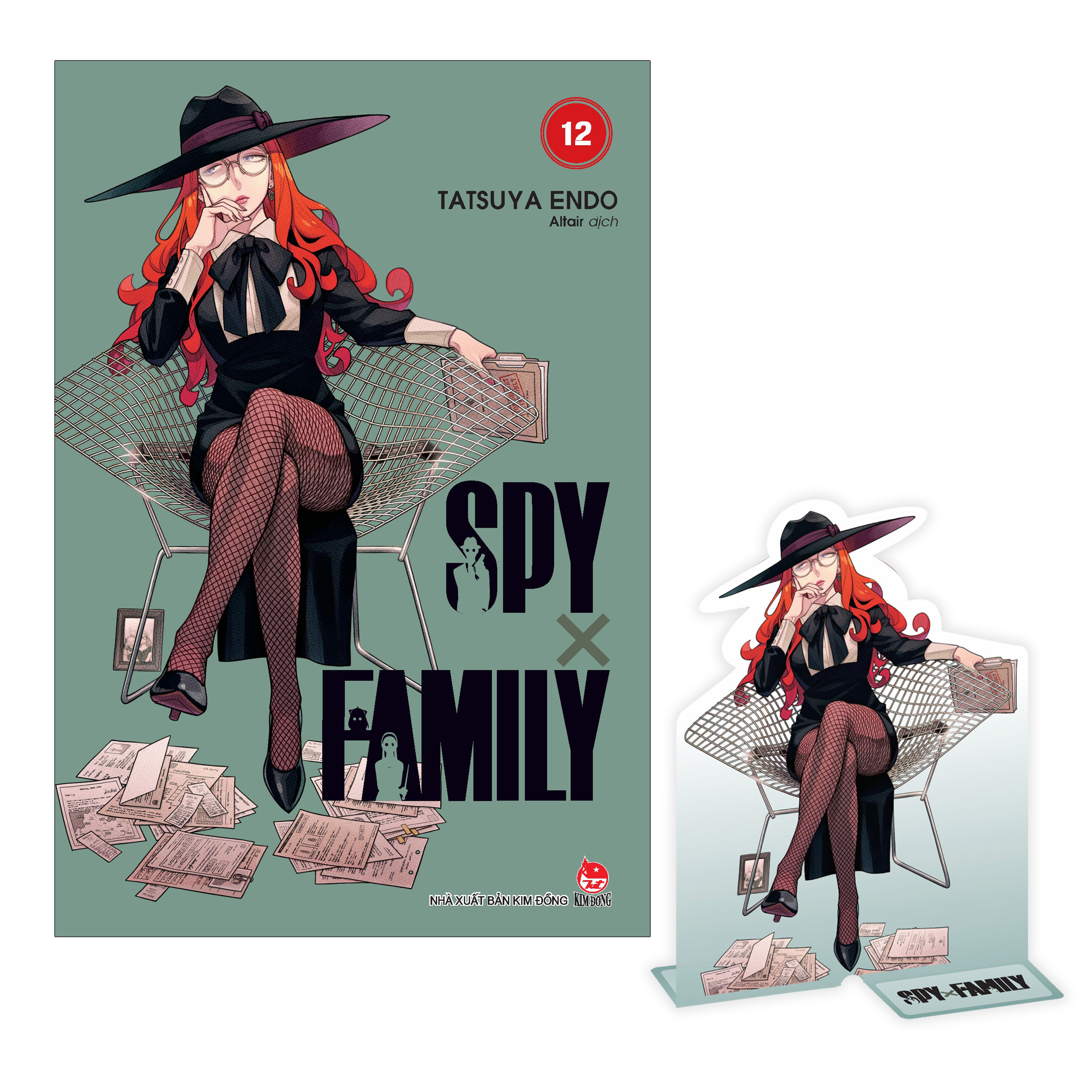 spy x family - tập 12 - tặng kèm standee pvc - Ảnh 2
