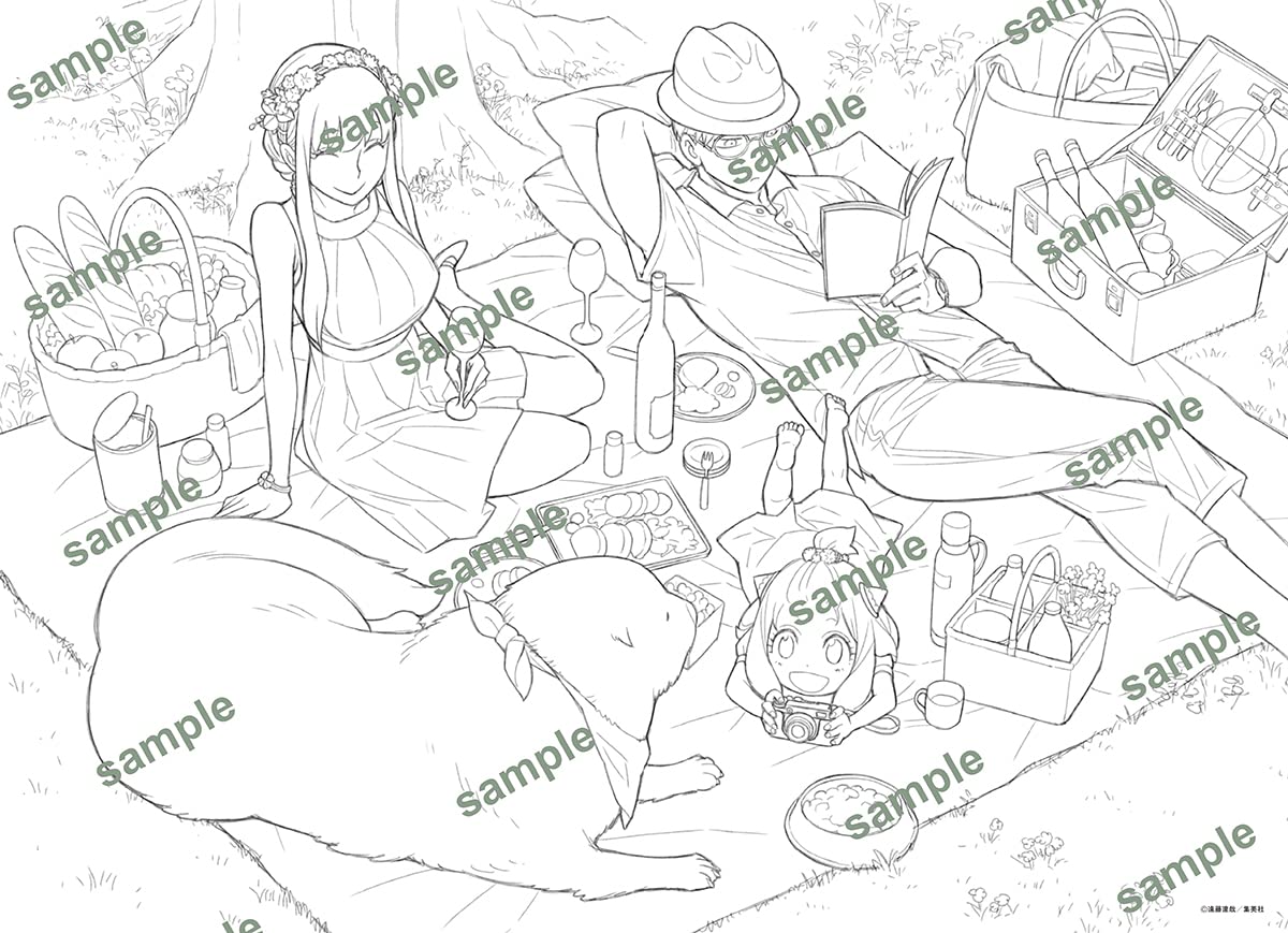 spy x family オペレーション - spy x family operation coloring - Ảnh 3