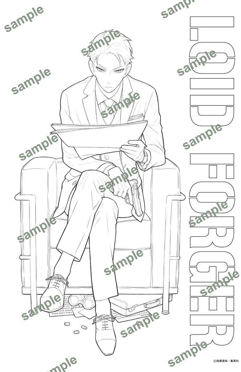 spy x family オペレーション - spy x family operation coloring - Ảnh 4