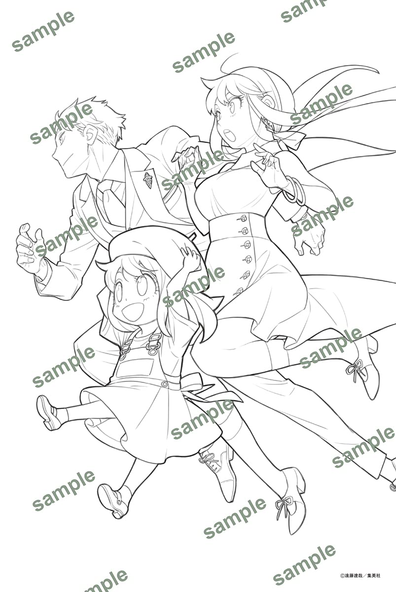 spy x family オペレーション - spy x family operation coloring - Ảnh 7