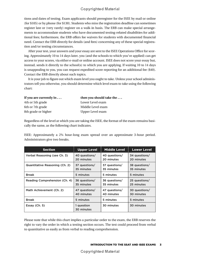 ssat/isee: high school entrance examinations 4th edition (barron's test prep) - Ảnh 10