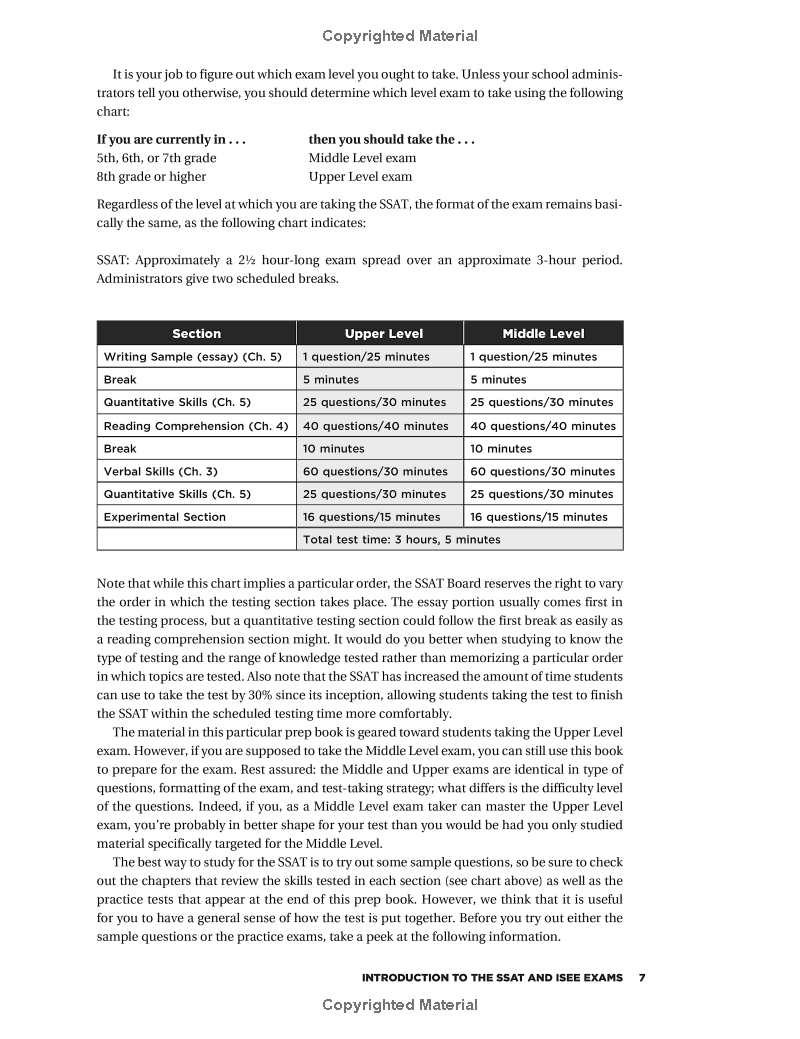 ssat/isee: high school entrance examinations 4th edition (barron's test prep) - Ảnh 14