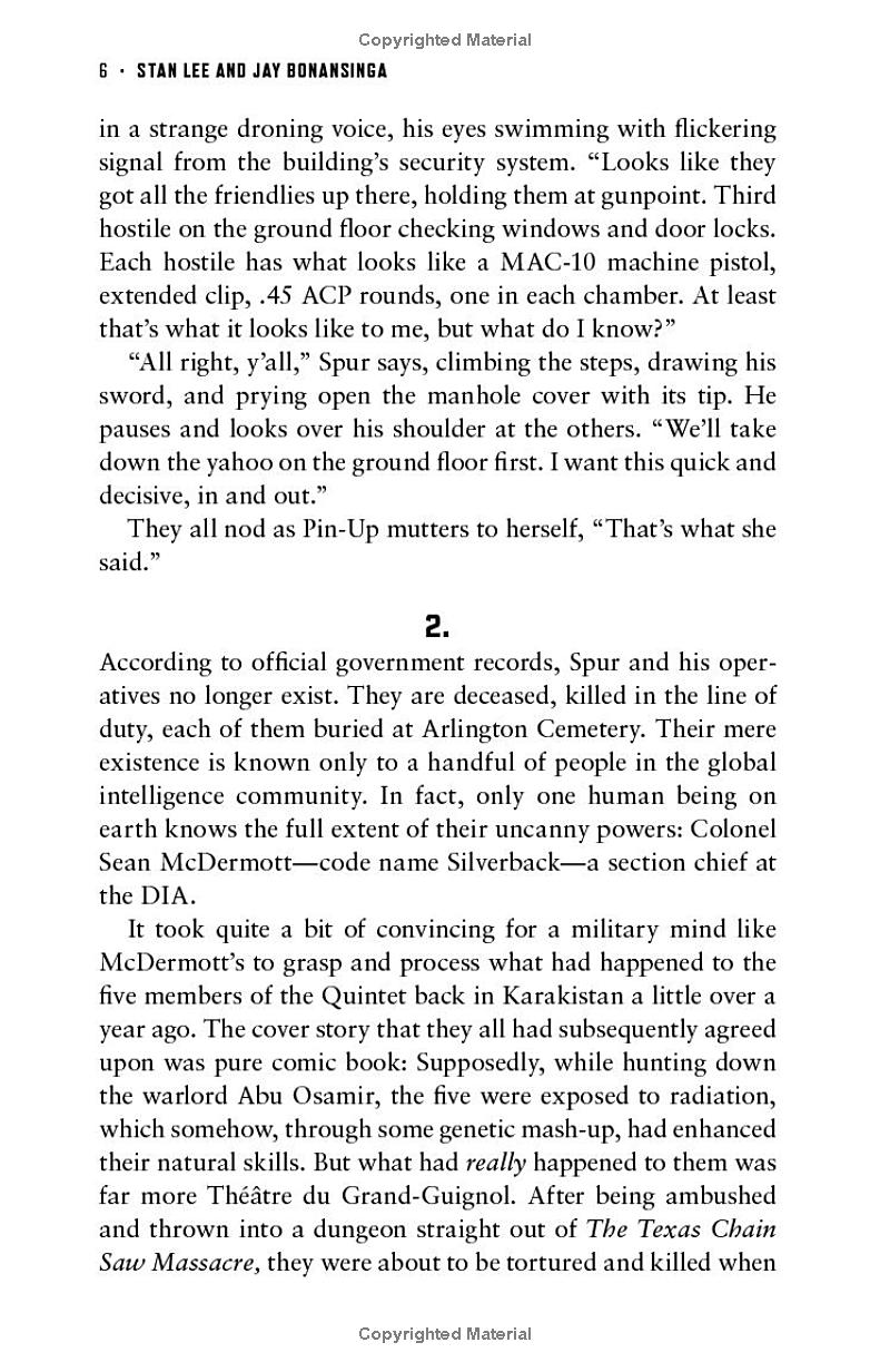 stan lee's the devil's quintet - the shadow society (book 2) - Ảnh 8