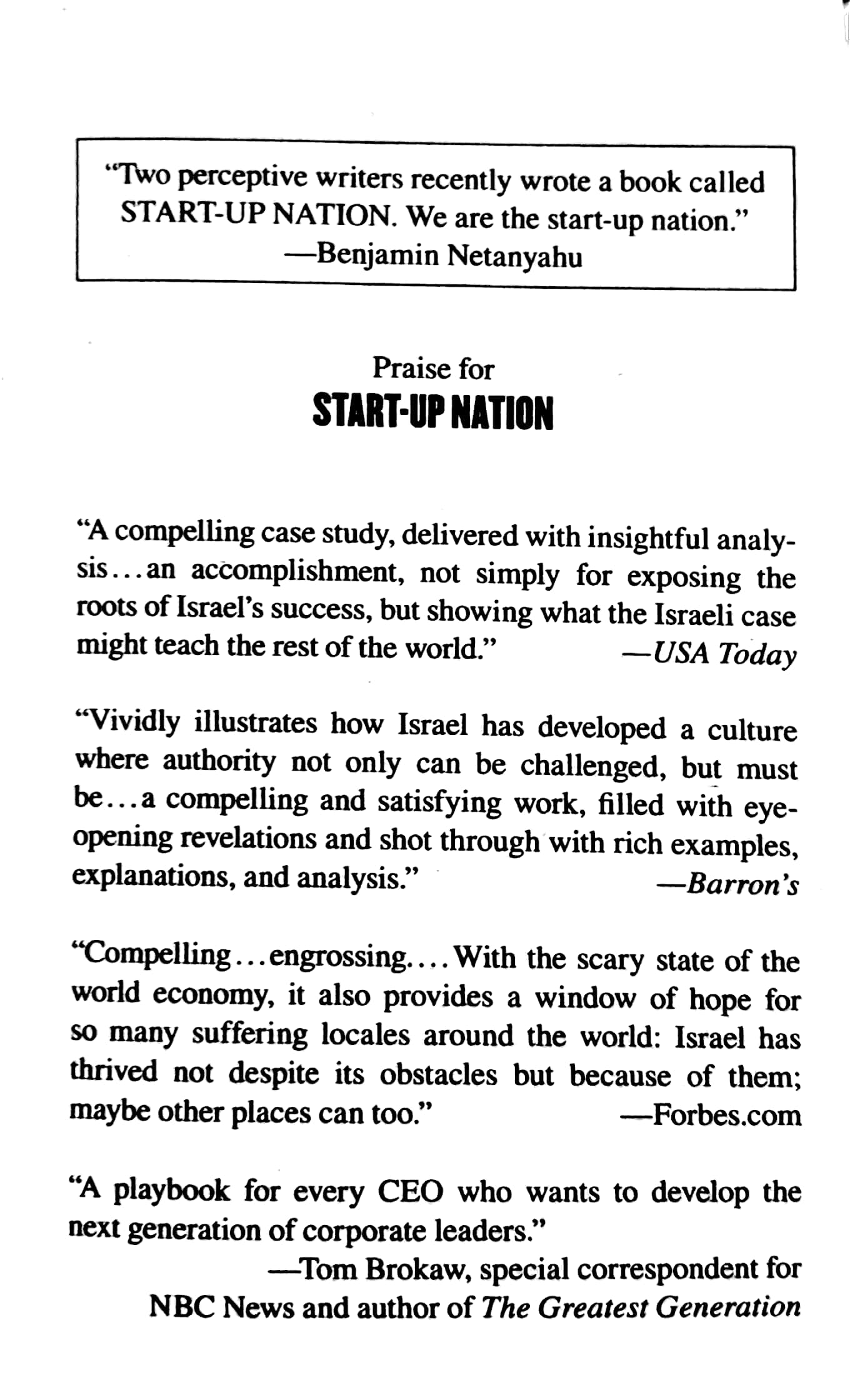 start-up nation: the story of israel's economic miracle - Ảnh 3