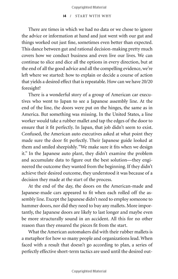 start with why : how great leaders inspire everyone to action - Ảnh 8