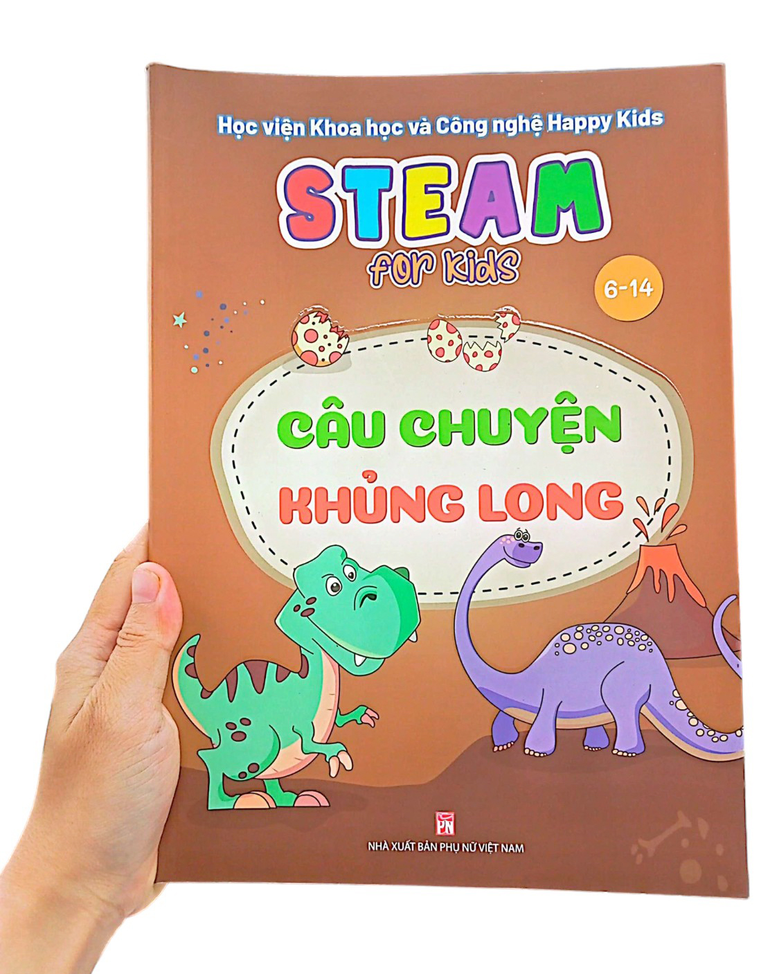 steam for kids - câu chuyện khủng long (6-14 tuổi) - Ảnh 10