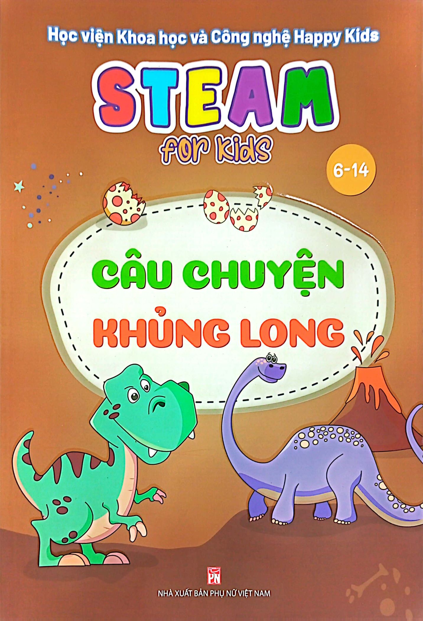 steam for kids - câu chuyện khủng long (6-14 tuổi) - Ảnh 2