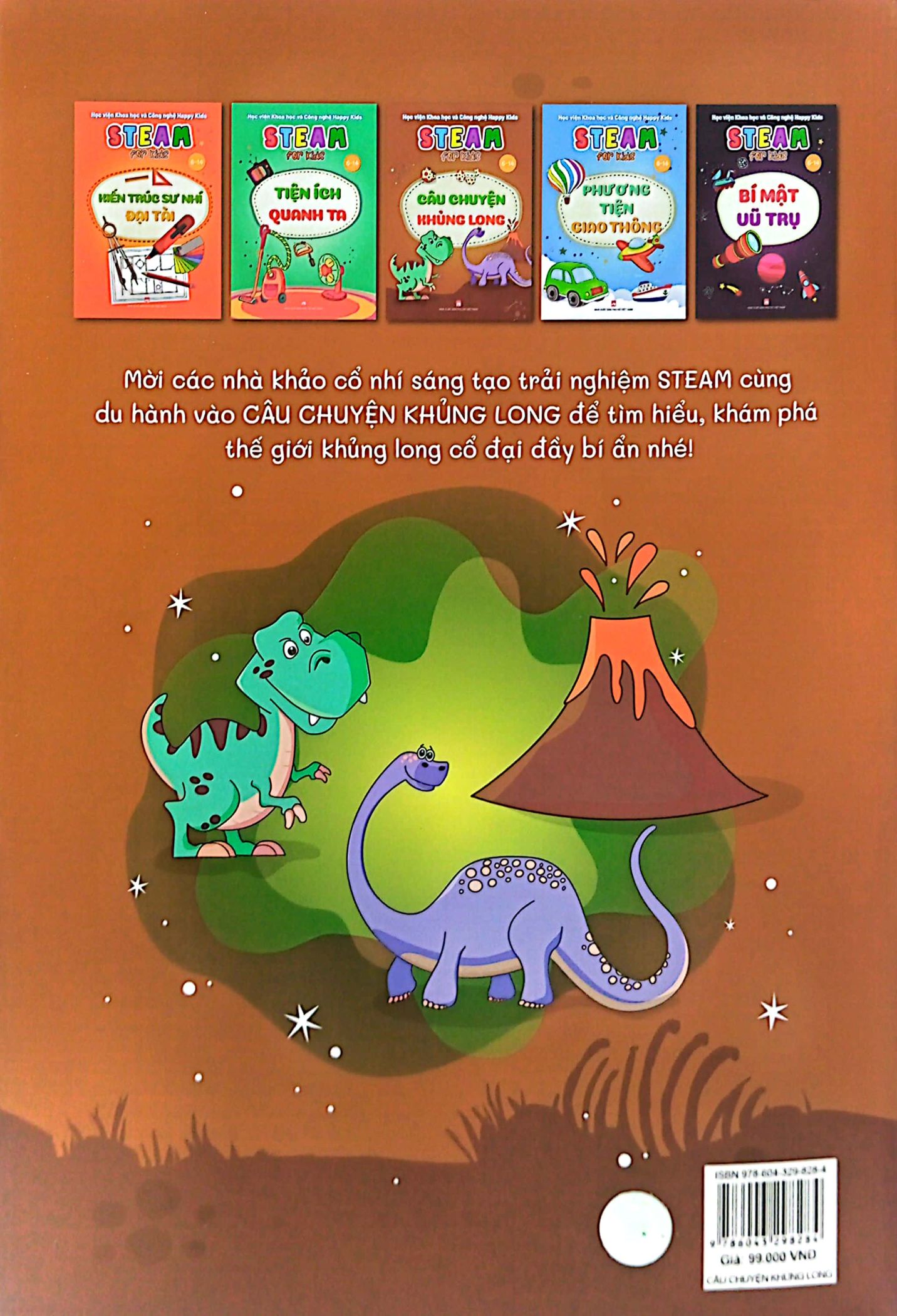 steam for kids - câu chuyện khủng long (6-14 tuổi) - Ảnh 9