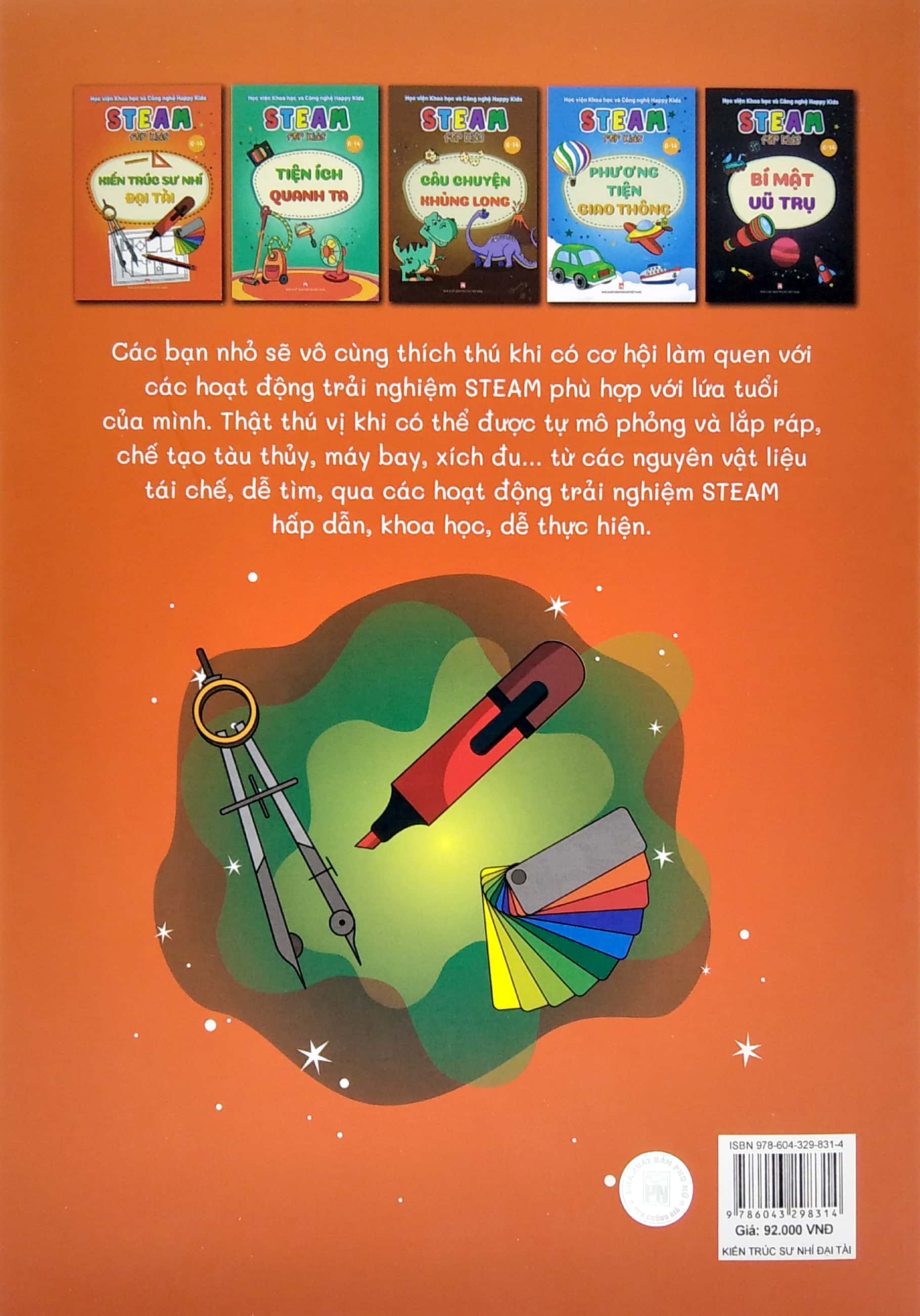 steam for kids - kiến trúc sư nhí đại tài (6-14 tuổi) - Ảnh 6