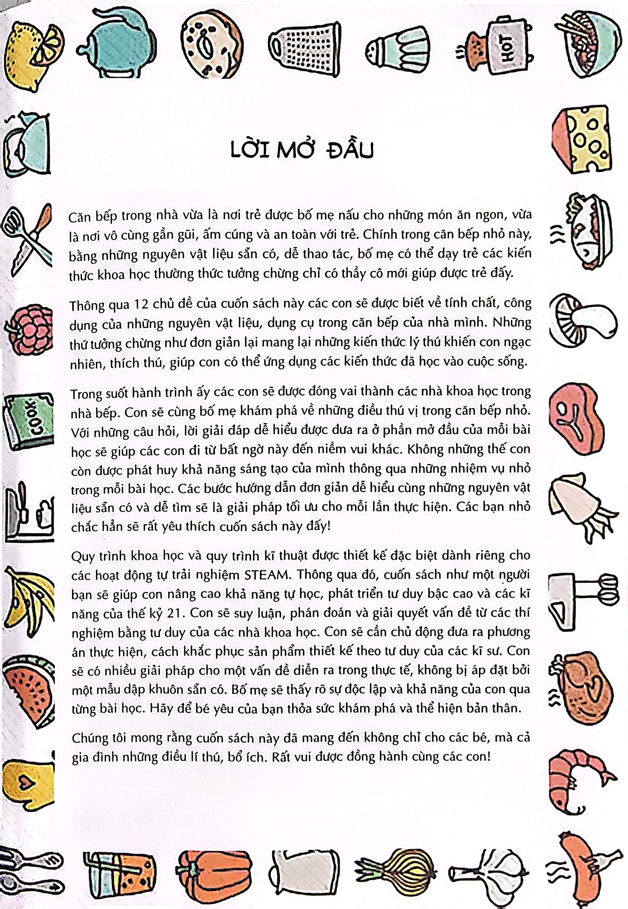 steam for kids - tớ là đầu bếp nhí (giáo dục sớm 3-6 tuổi) - Ảnh 4