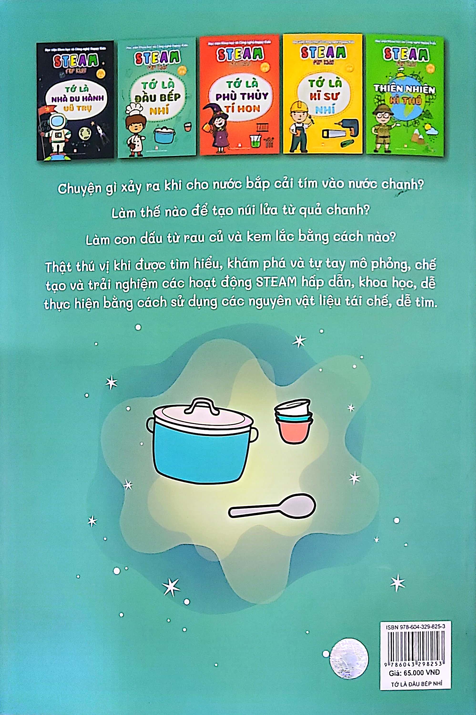 steam for kids - tớ là đầu bếp nhí (giáo dục sớm 3-6 tuổi) - Ảnh 9