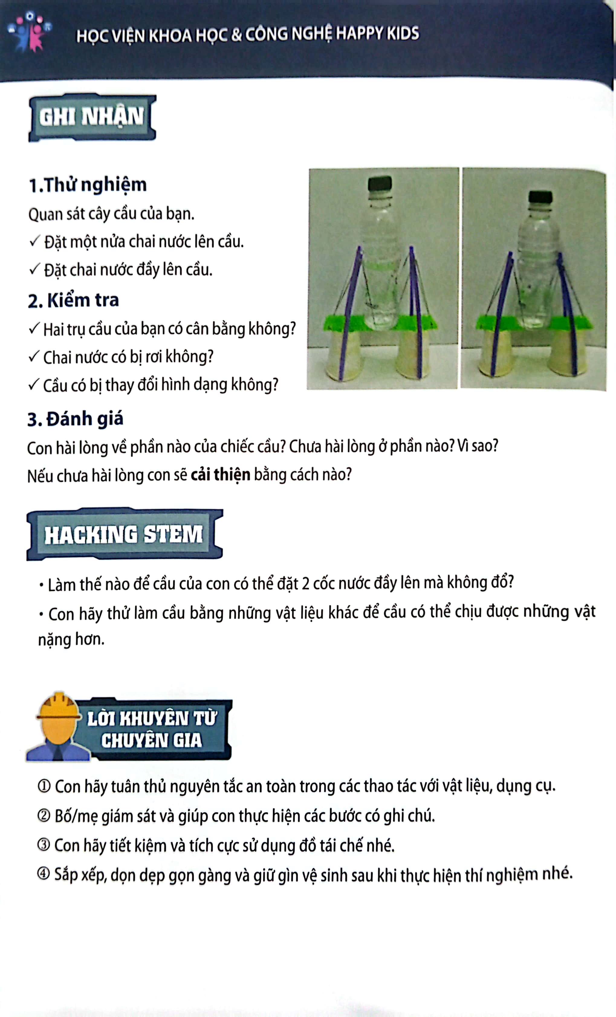 steam for kids - tớ là kĩ sư nhí (giáo dục sớm 3-6 tuổi) - Ảnh 7