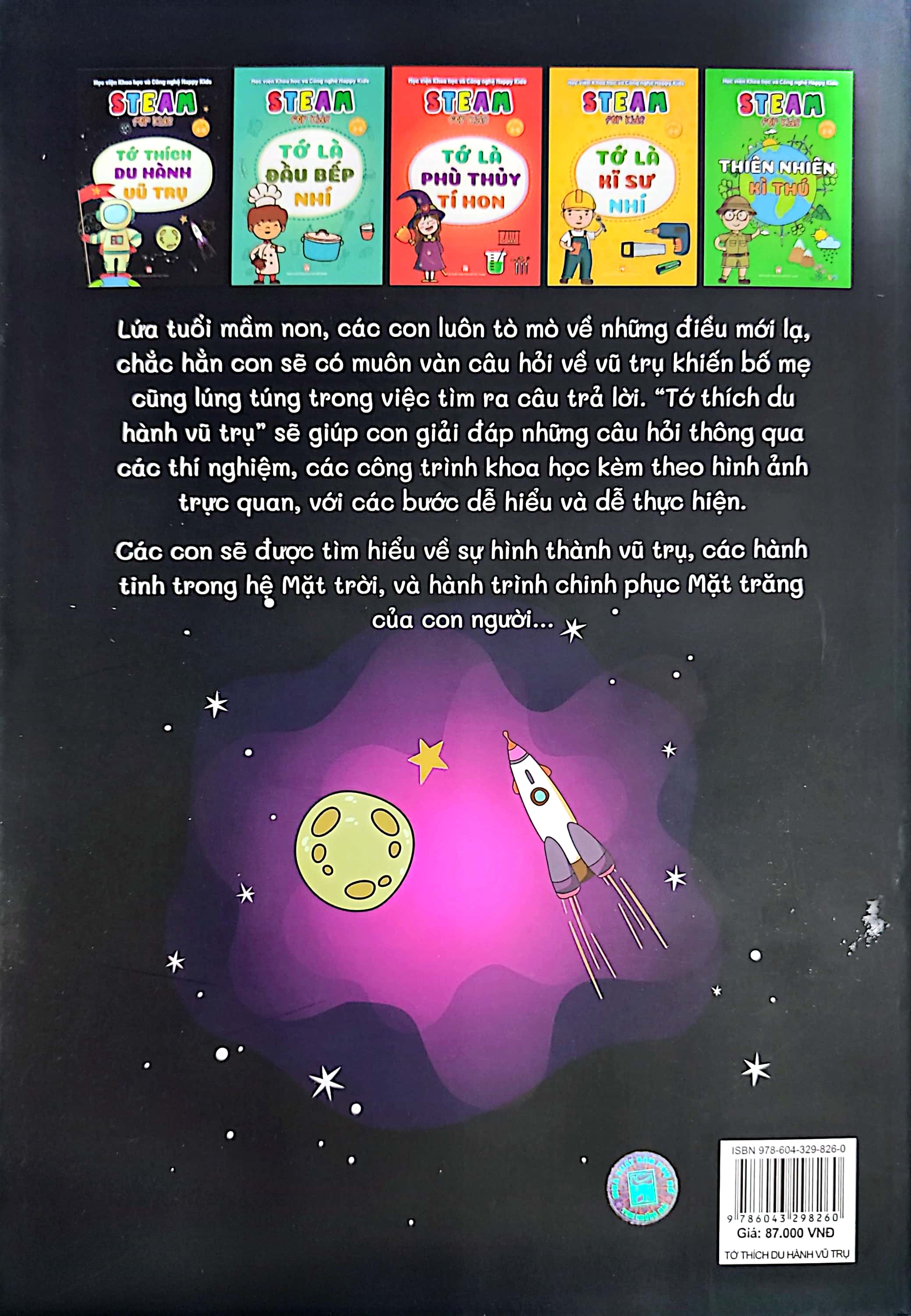 steam for kids: tớ thích du hành vũ trụ (3-6 tuổi) - Ảnh 9