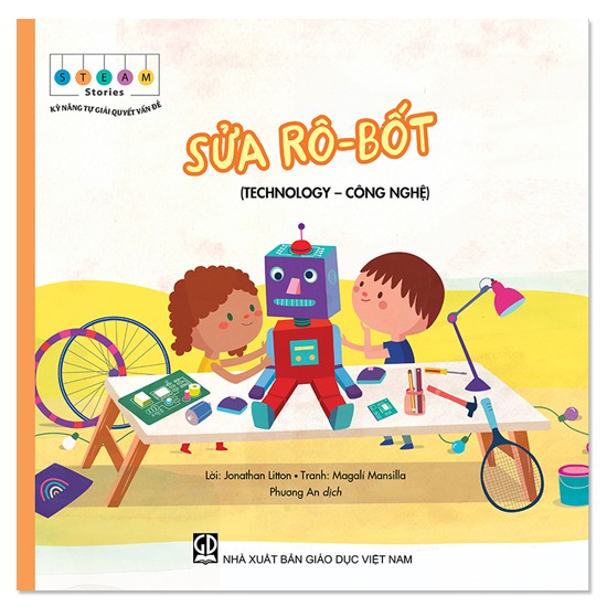 steam stories - kỹ năng tự giải quyết vấn đề - sửa rô-bốt - Ảnh 2