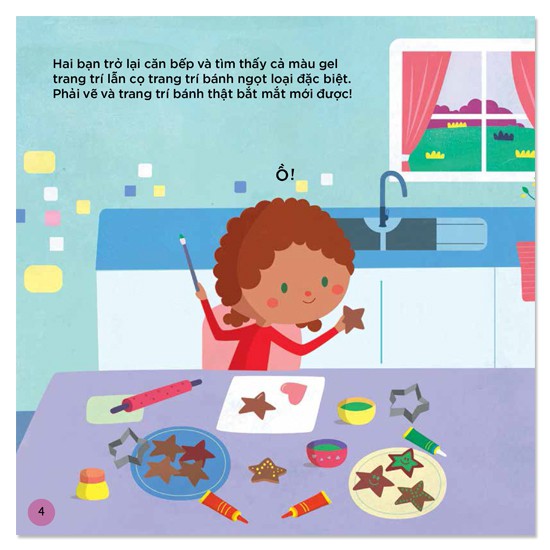 steam stories - kỹ năng tự giải quyết vấn đề - trang trí quầy bánh (art - nghệ thuật) - Ảnh 5