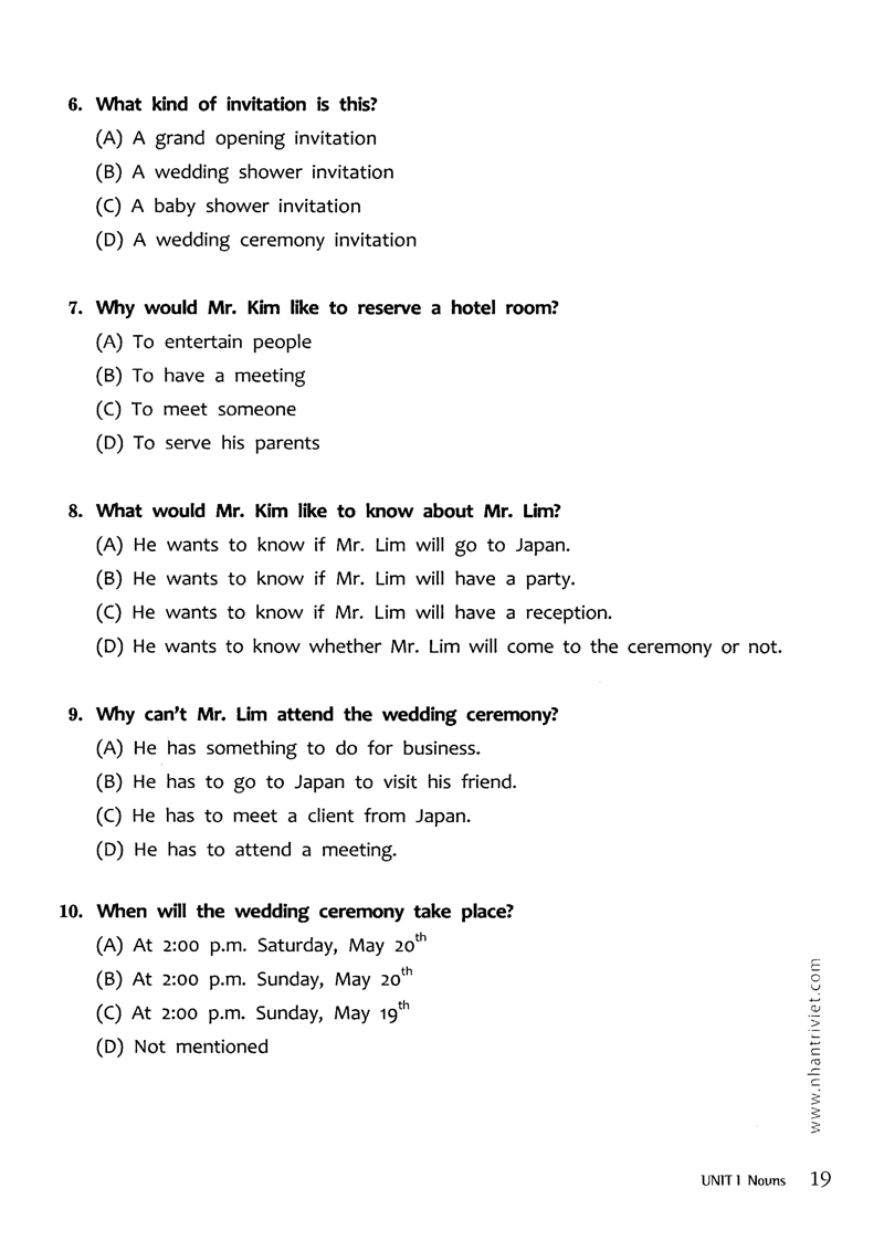 step one toeic (beginner-level skill-building guidebook) - Ảnh 18