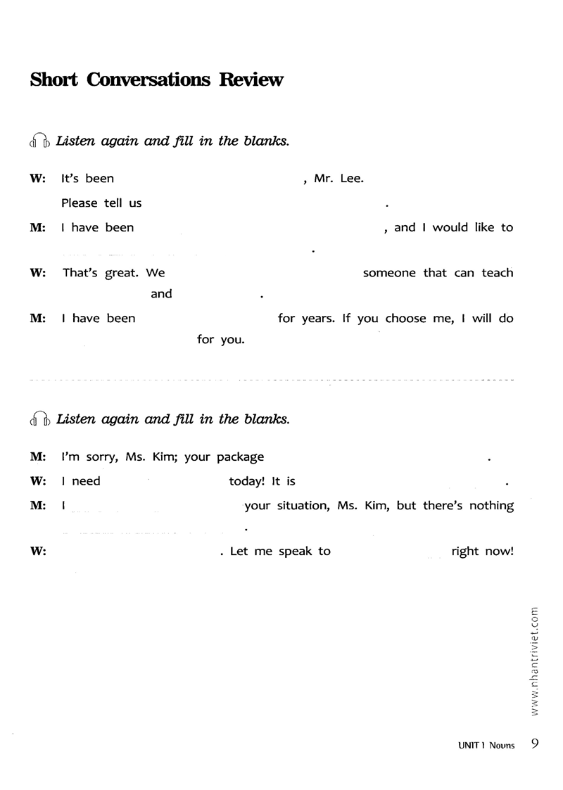 step one toeic (beginner-level skill-building guidebook) - Ảnh 8