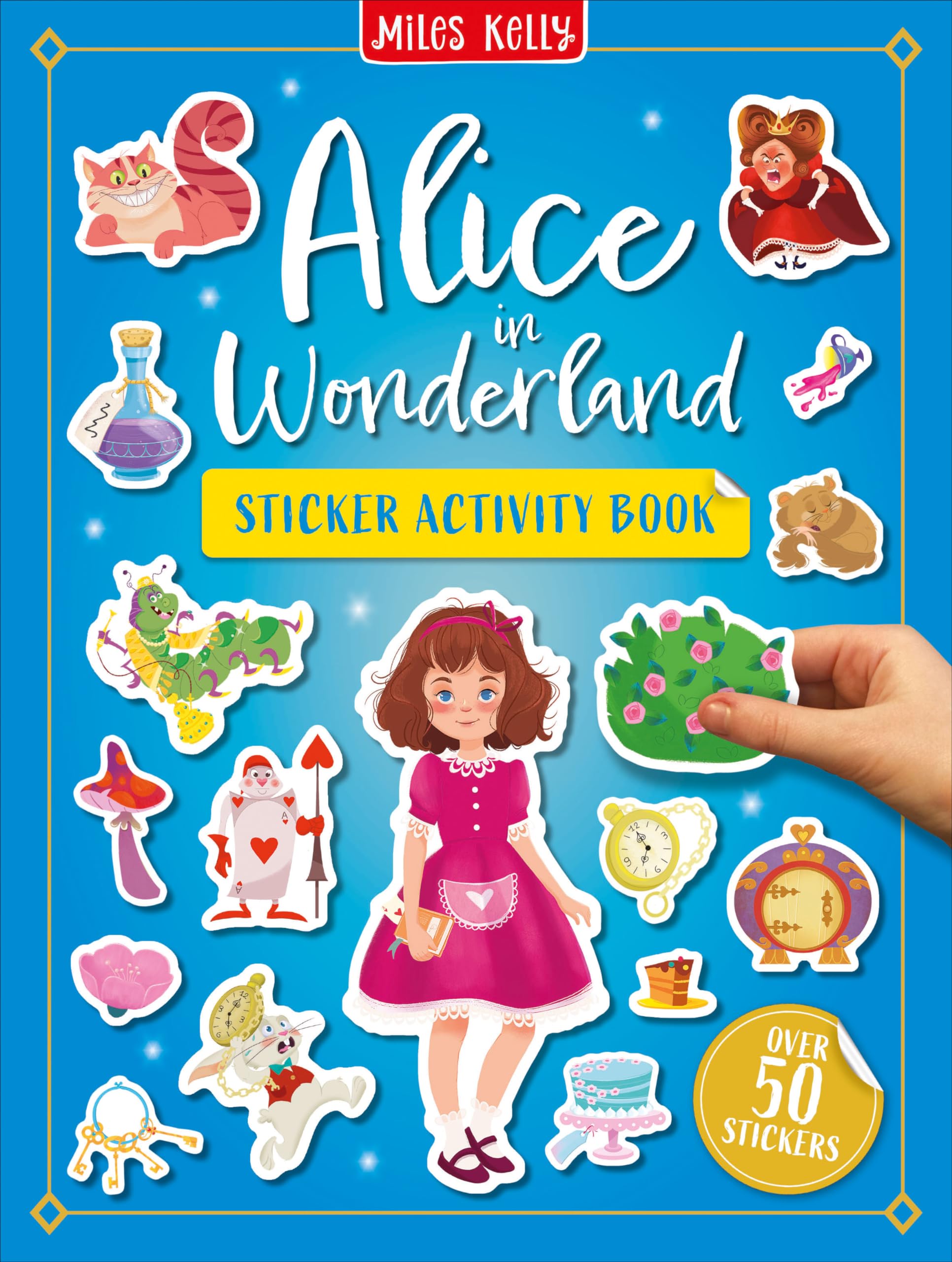 sticker activity books - alice in wonderland (8 books) - Ảnh 7