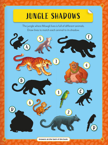 sticker activity books - the jungle book - Ảnh 4