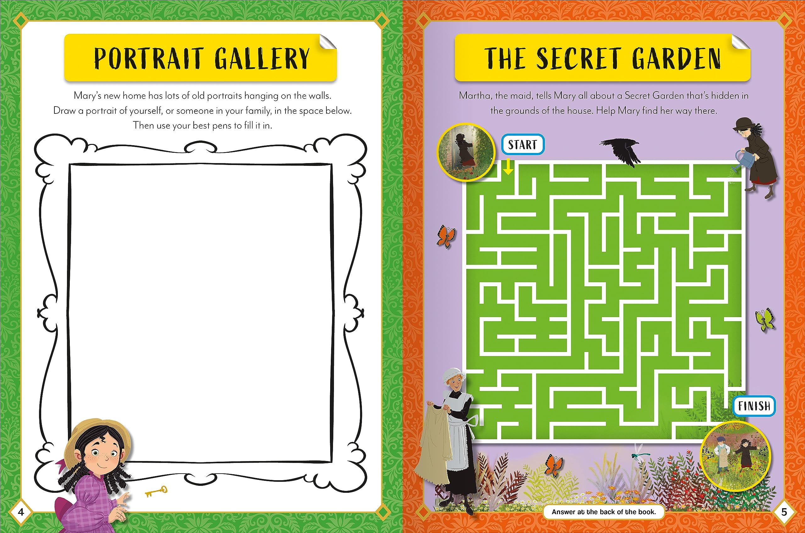 sticker activity books - the secret garden - Ảnh 4