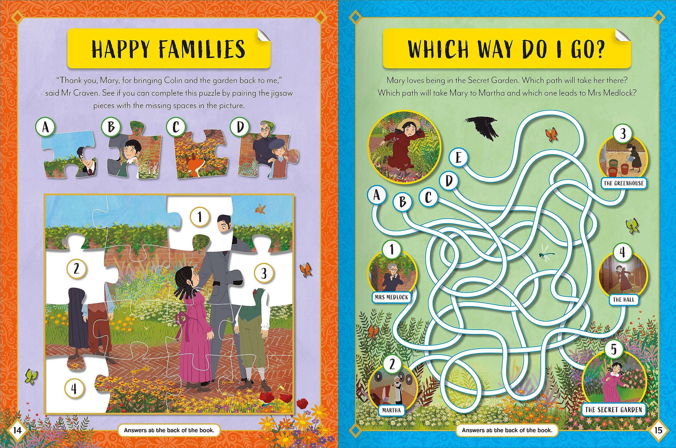 sticker activity books - the secret garden - Ảnh 9