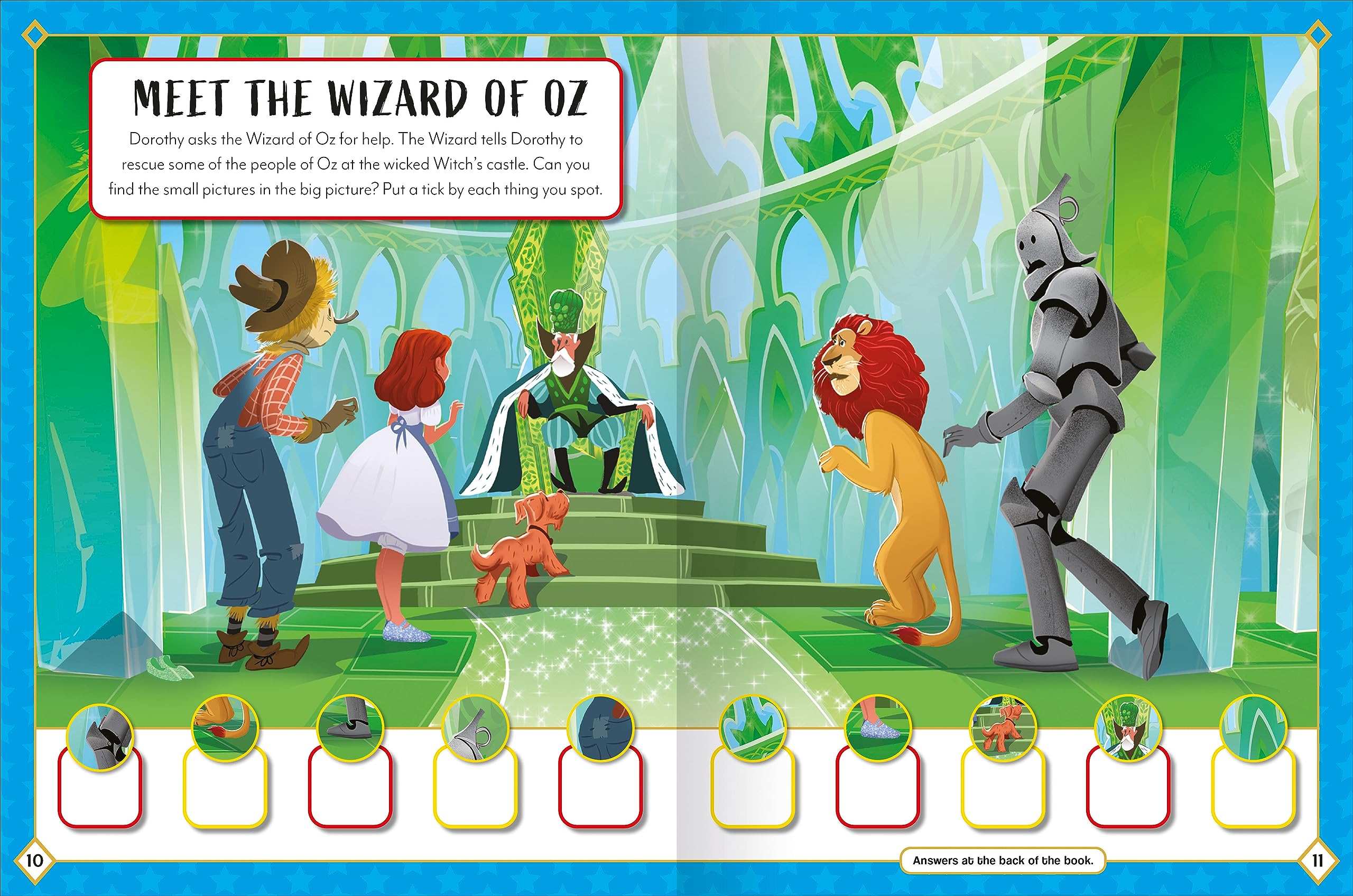 sticker activity books - the wizard of oz - Ảnh 7