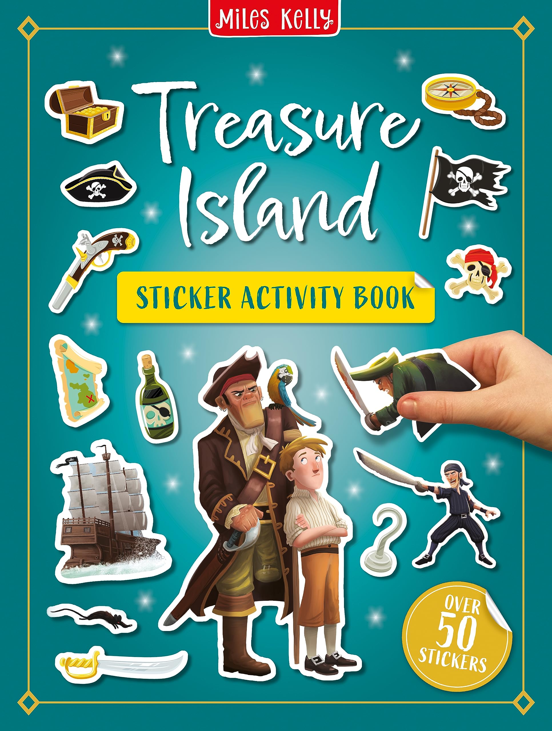 sticker activity books - treasure island - Ảnh 2