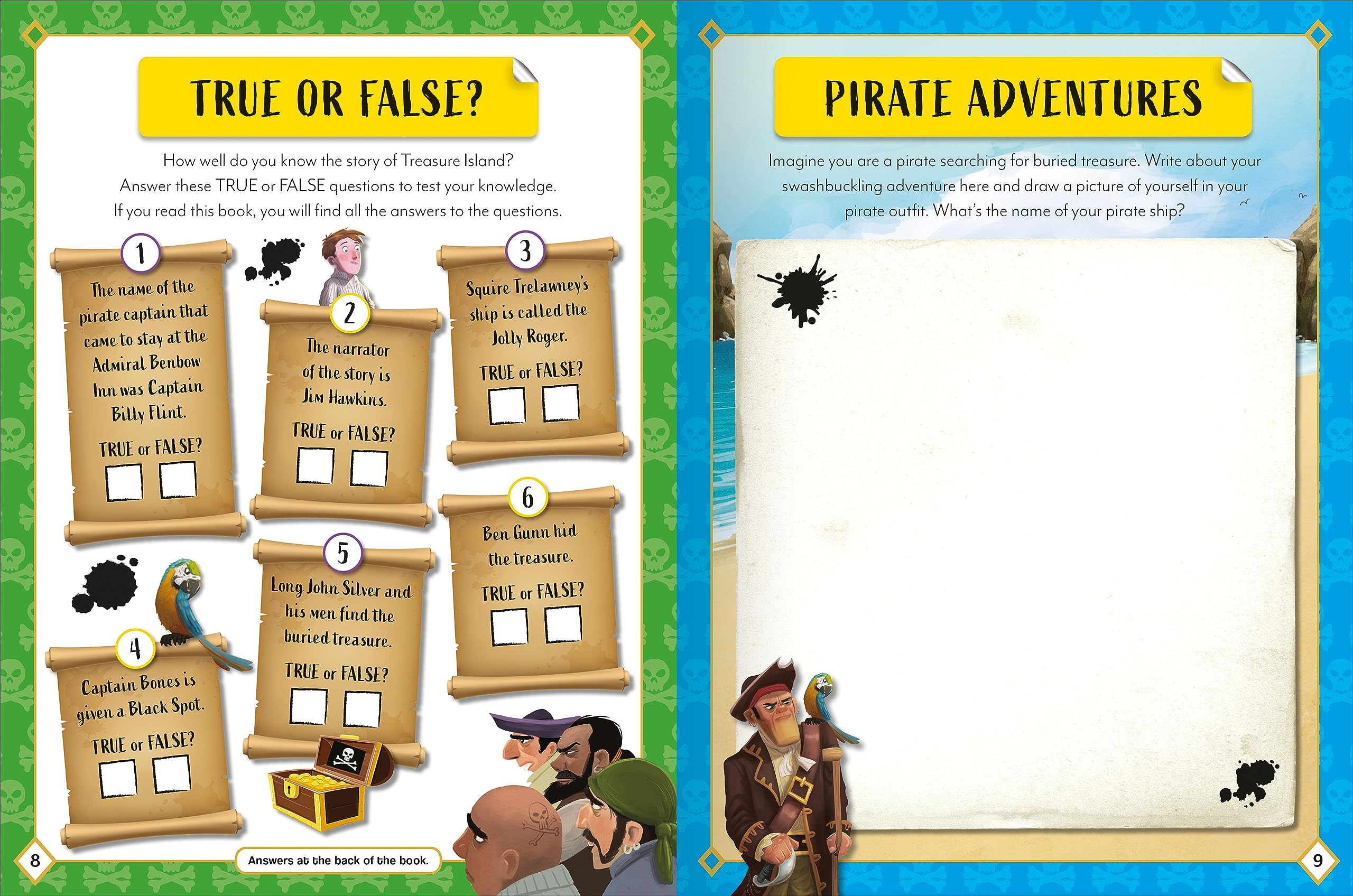 sticker activity books - treasure island - Ảnh 6