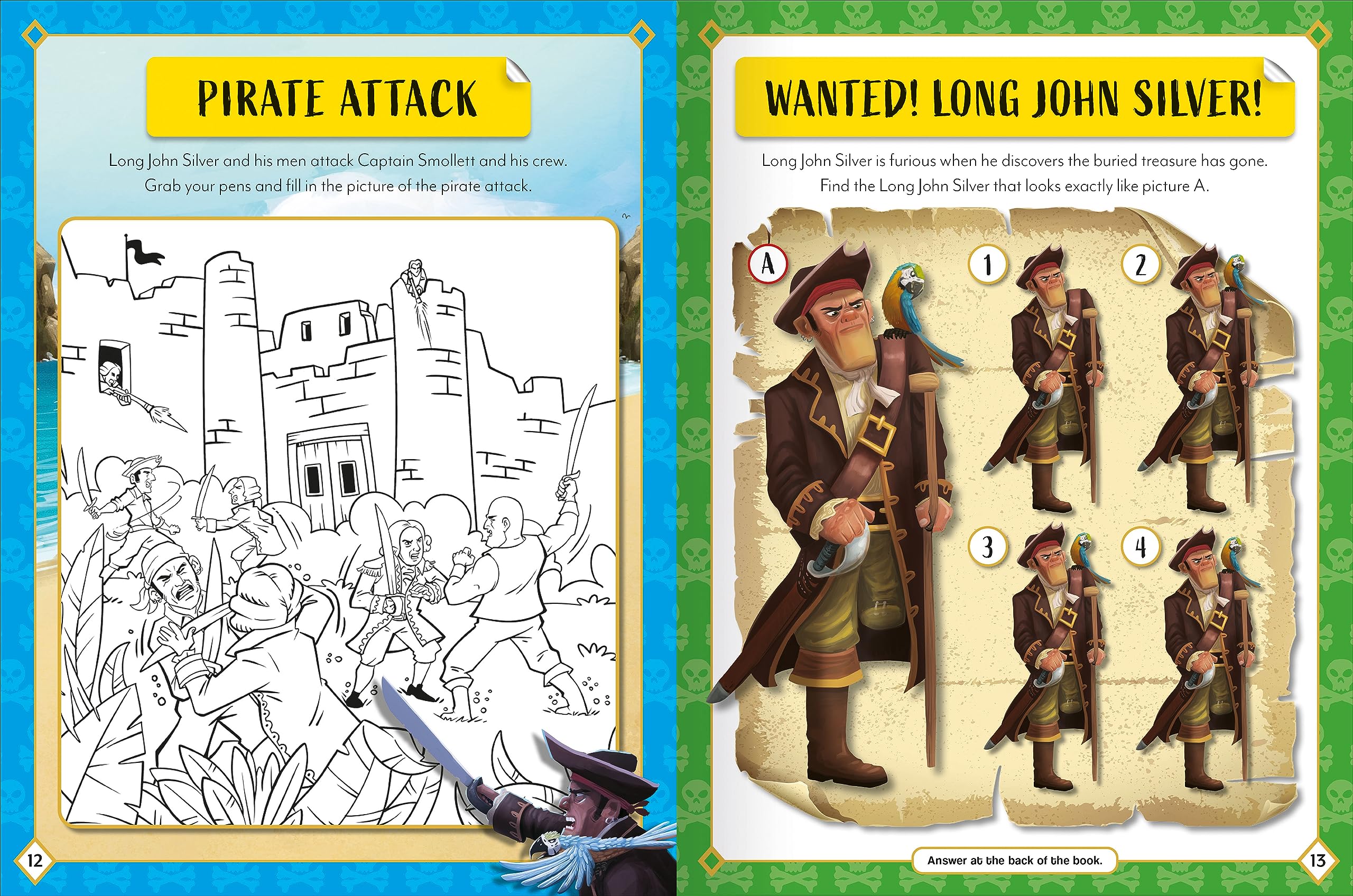 sticker activity books - treasure island - Ảnh 8
