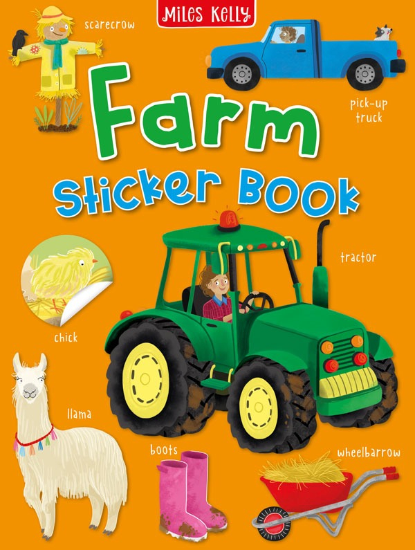 sticker book - farm - Ảnh 2