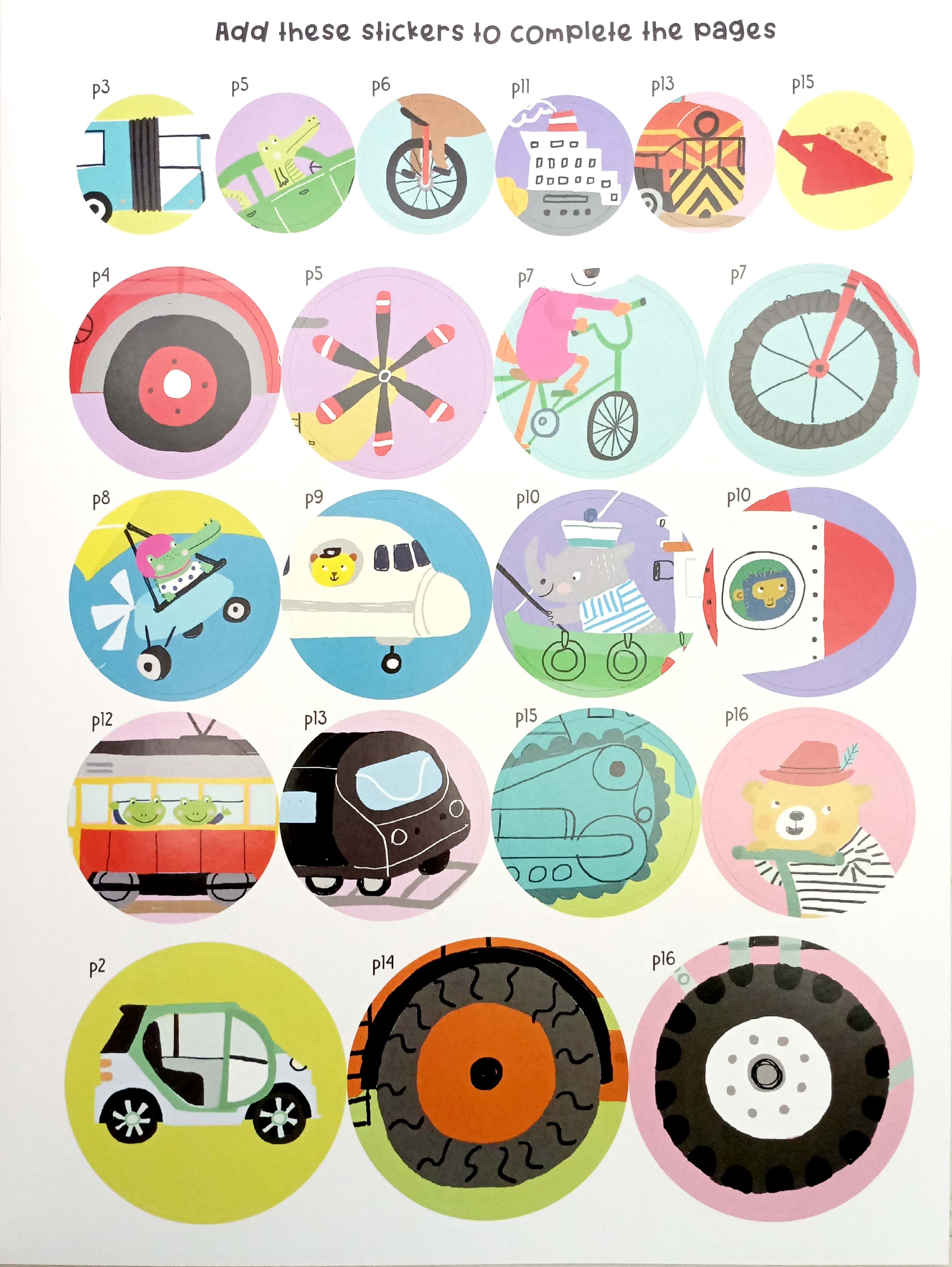 sticker book - on the go - Ảnh 6