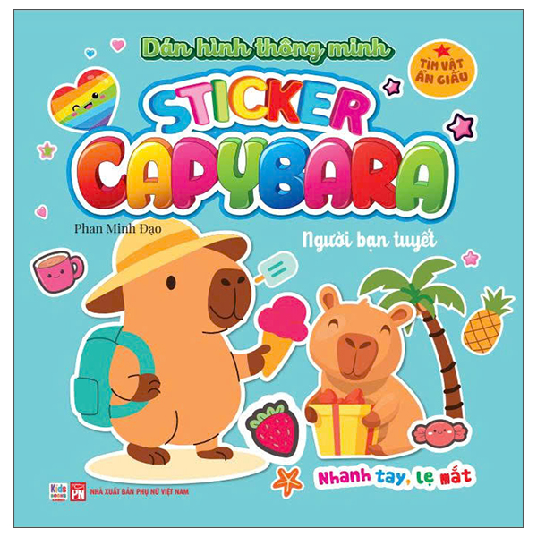 Sticker Capybara - Tìm Vật Ẩn Giấu - Khám Phá Thế GiớI - Ảnh 17