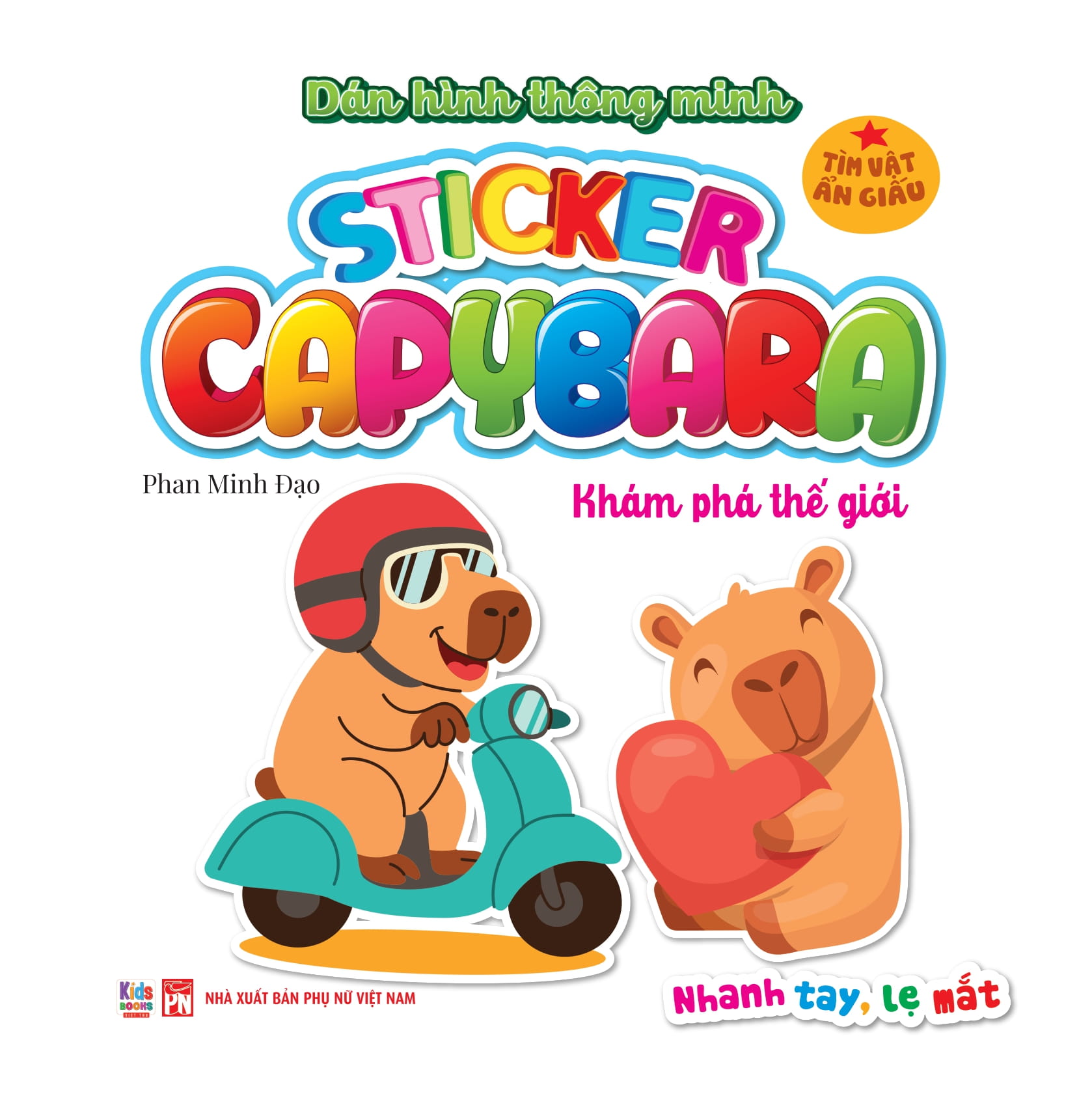 Sticker Capybara - Tìm Vật Ẩn Giấu - Khám Phá Thế GiớI - Ảnh 2