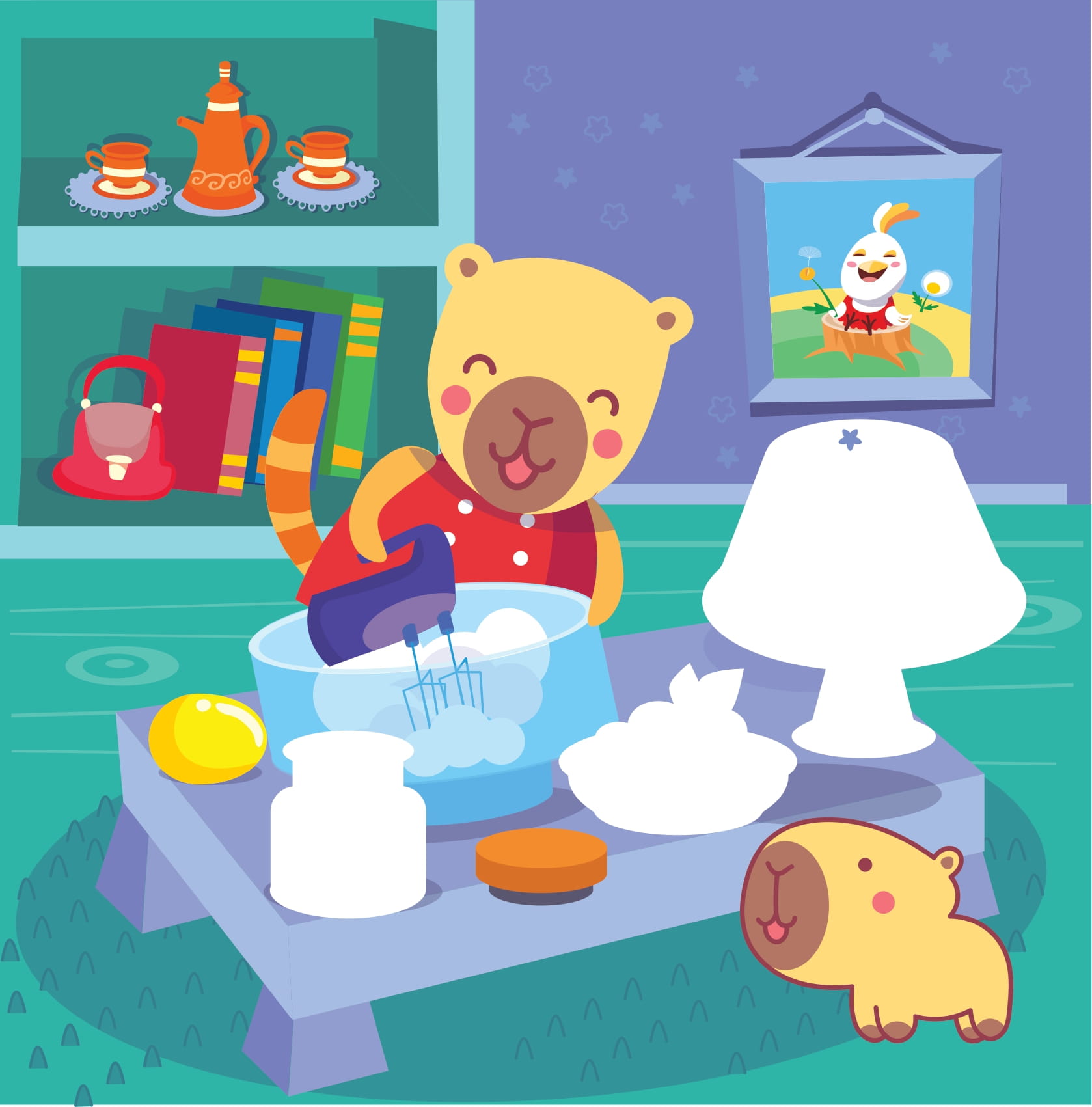 Sticker Capybara - Tìm Vật Ẩn Giấu - NgườI Bạn Tuyết - Ảnh 14