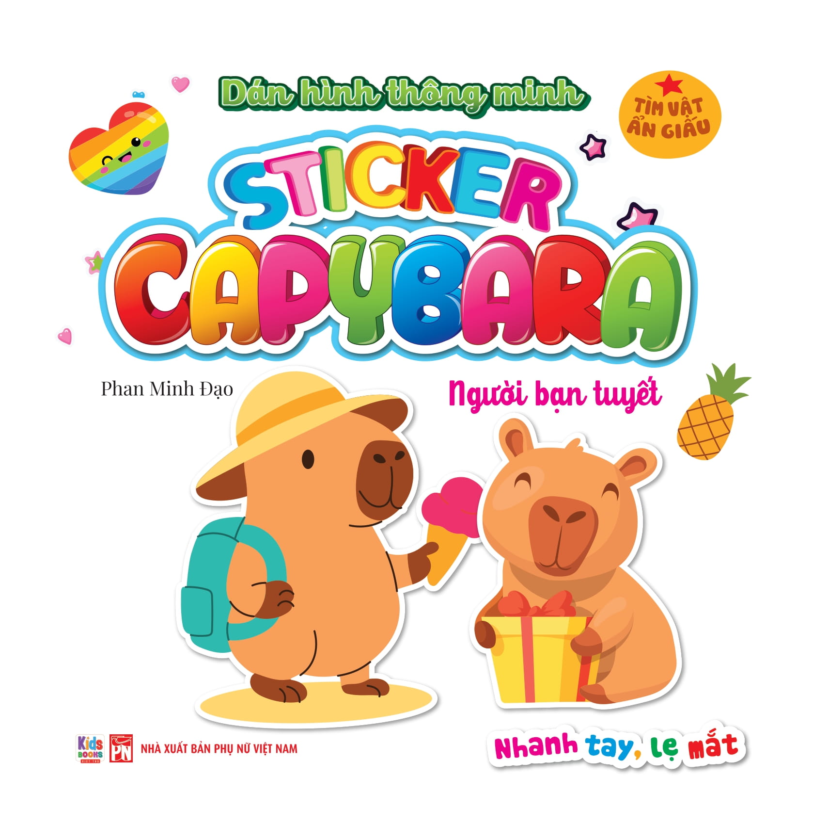 Sticker Capybara - Tìm Vật Ẩn Giấu - NgườI Bạn Tuyết - Ảnh 2