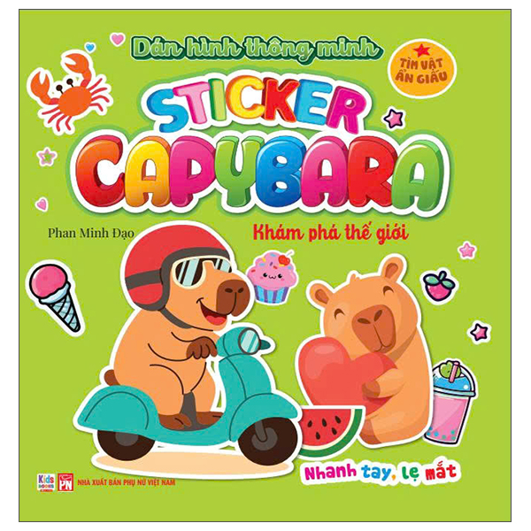 Sticker Capybara - Tìm Vật Ẩn Giấu - Thế GiớI Đại Dương - Ảnh 16