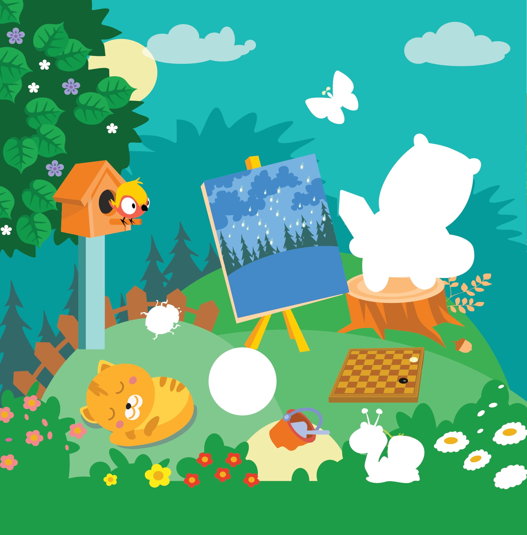 Sticker Capybara - Tìm Vật Ẩn Giấu - Vương Quốc Đồ Chơi - Ảnh 13