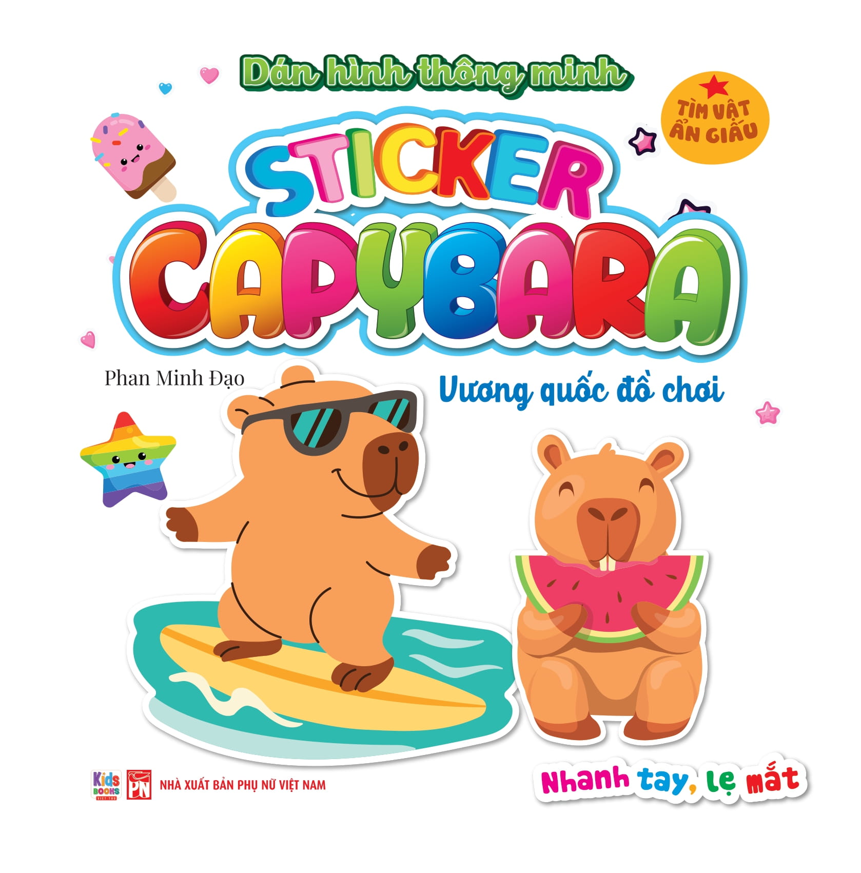 Sticker Capybara - Tìm Vật Ẩn Giấu - Vương Quốc Đồ Chơi - Ảnh 2