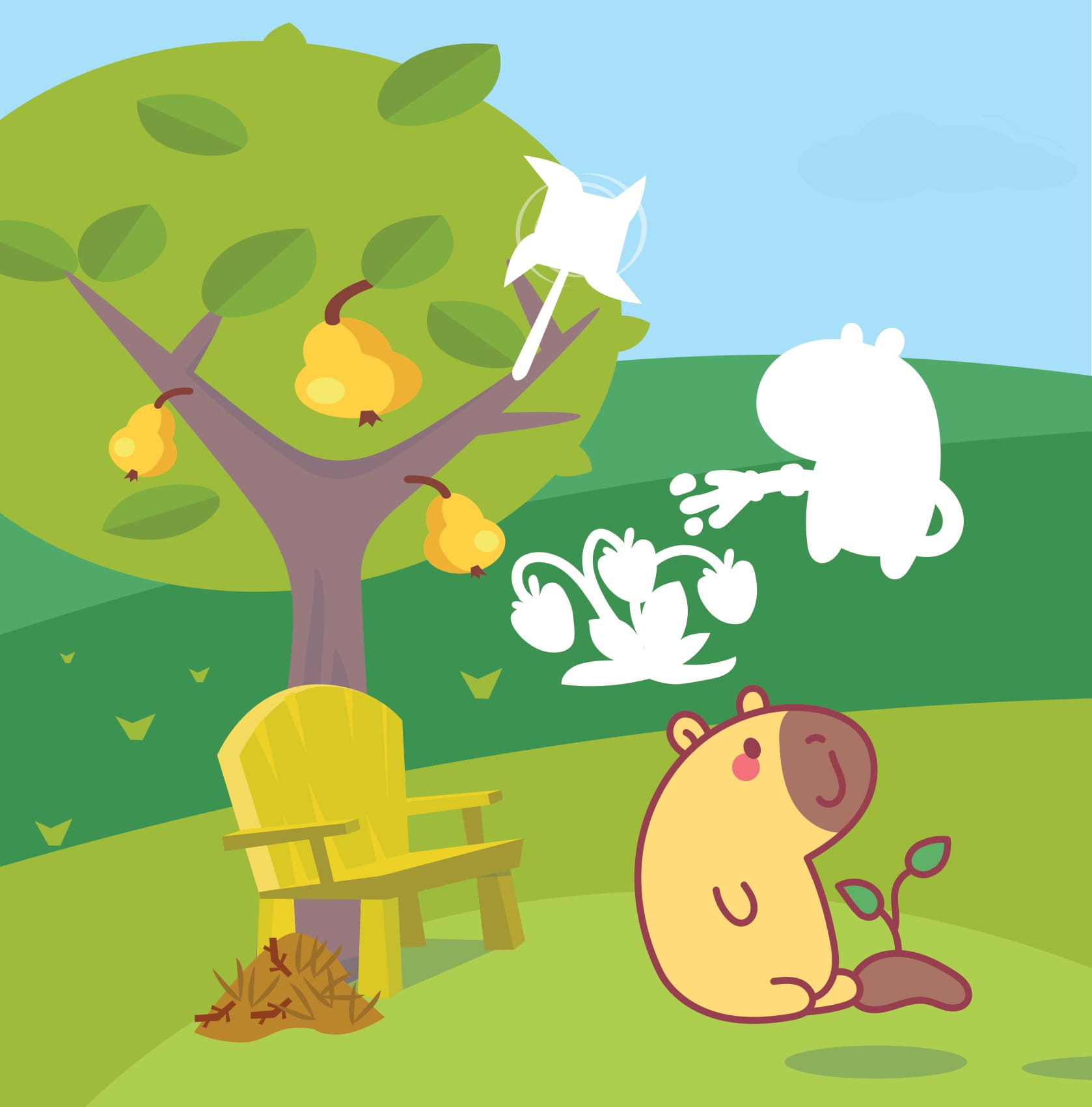 Sticker Capybara - Tìm Vật Ẩn Giấu - Vương Quốc Đồ Chơi - Ảnh 5