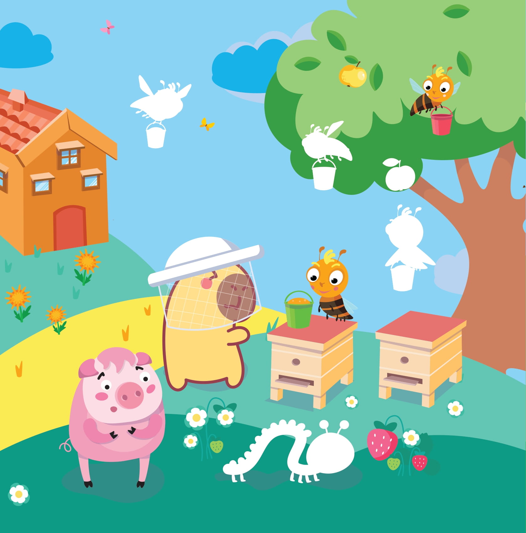 Sticker Capybara - Tìm Vật Ẩn Giấu - Vương Quốc Đồ Chơi - Ảnh 9