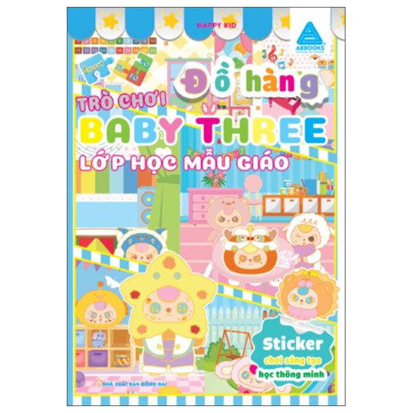sticker chơi sáng tạo học thông minh - trò chơi đồ hàng baby three - ngày cuối tuần - Ảnh 6