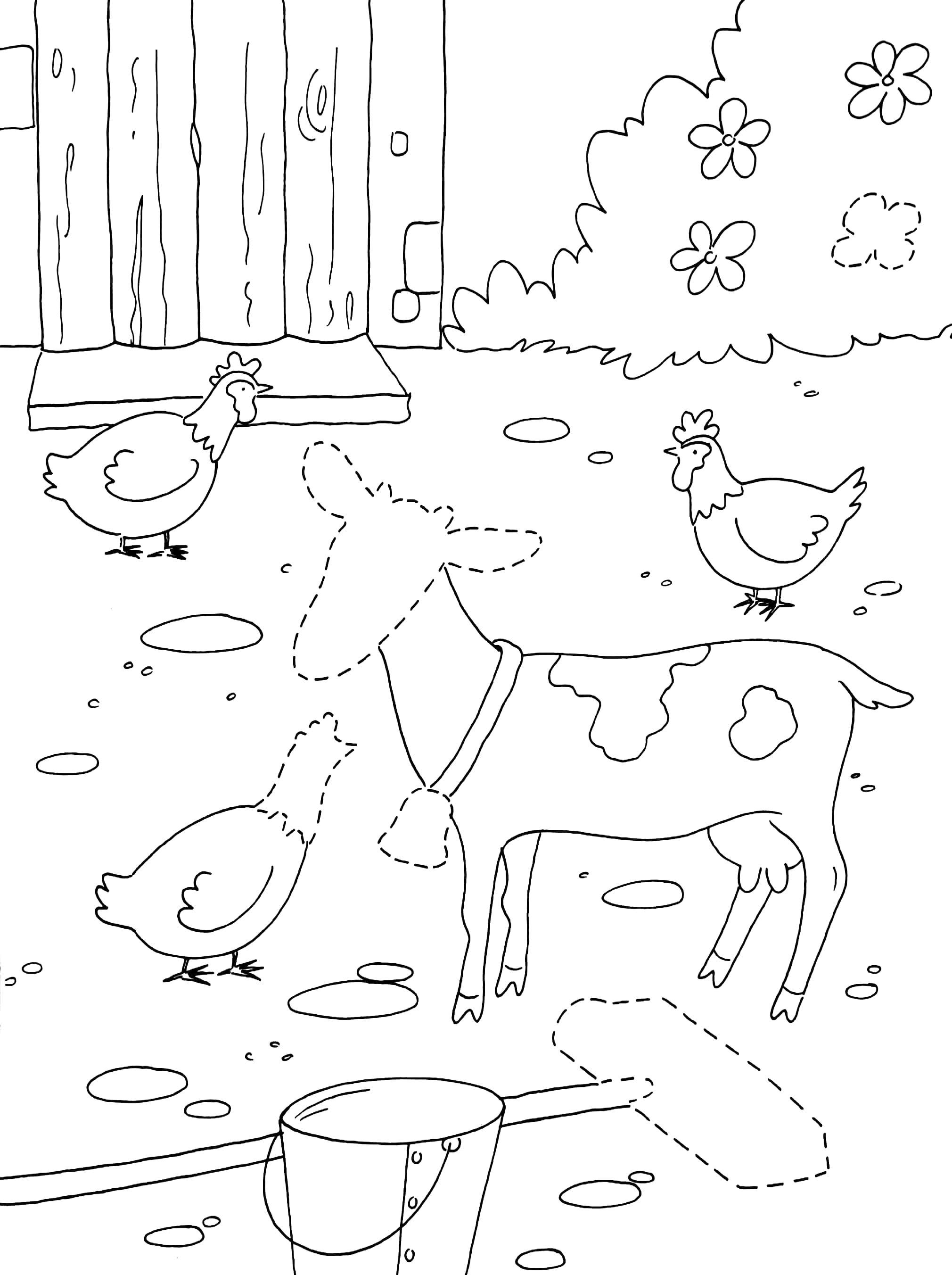 sticker & colour fun_ on the farm - Ảnh 5