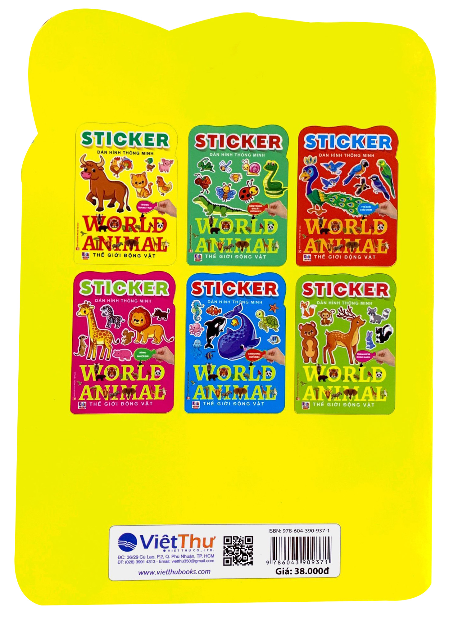 sticker dán hình thông minh - thế giới động vật - trong trang trại - Ảnh 6