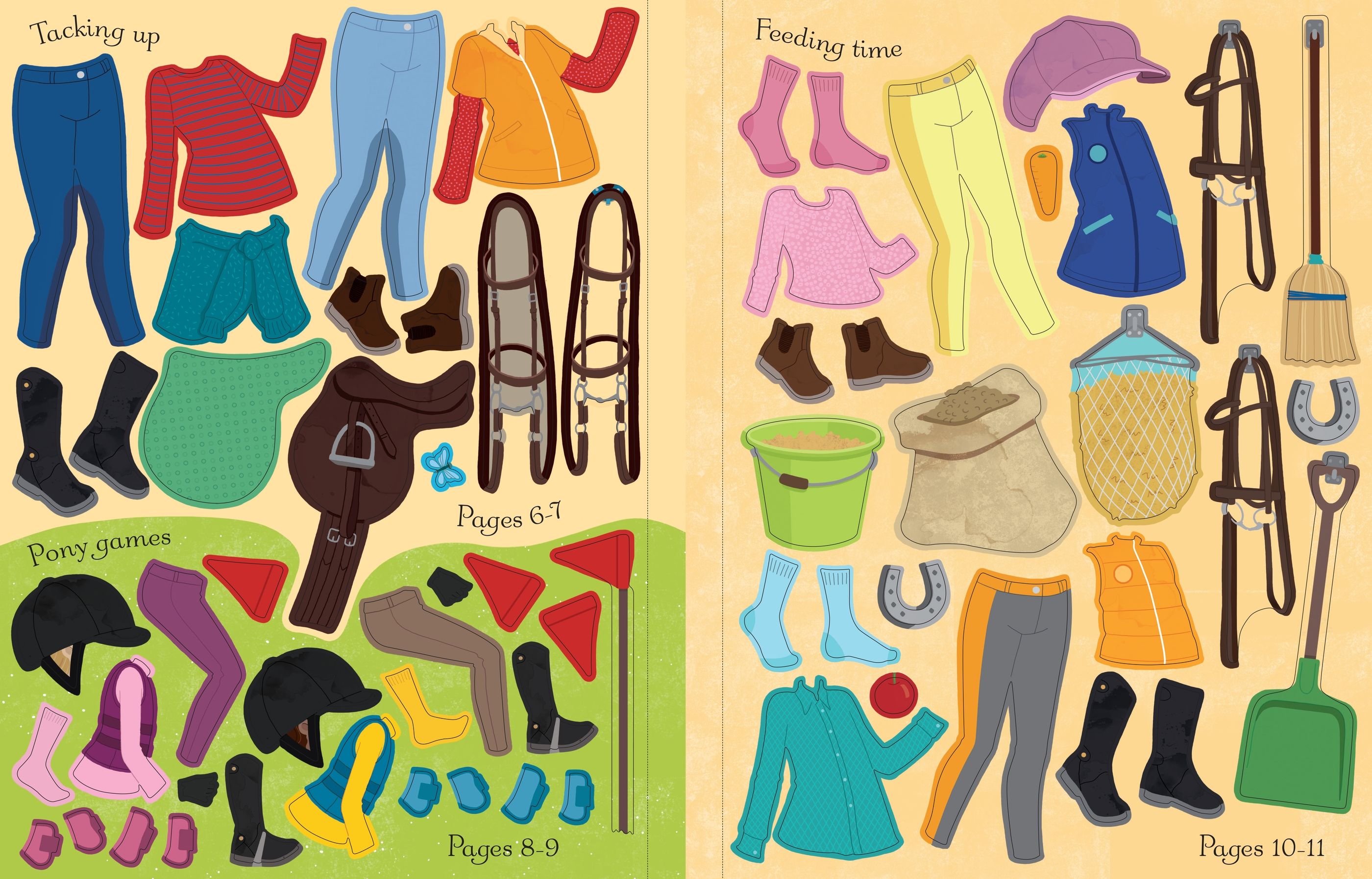 sticker dolly dressing at the stables - Ảnh 3