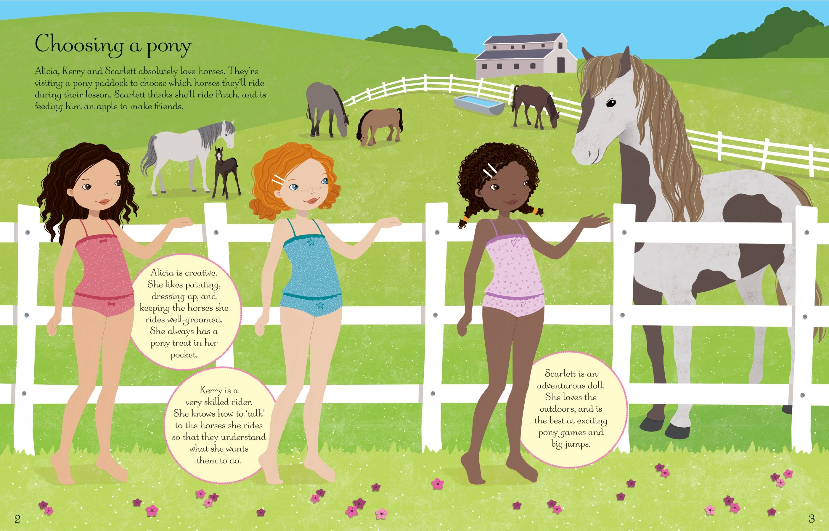 sticker dolly dressing at the stables - Ảnh 8