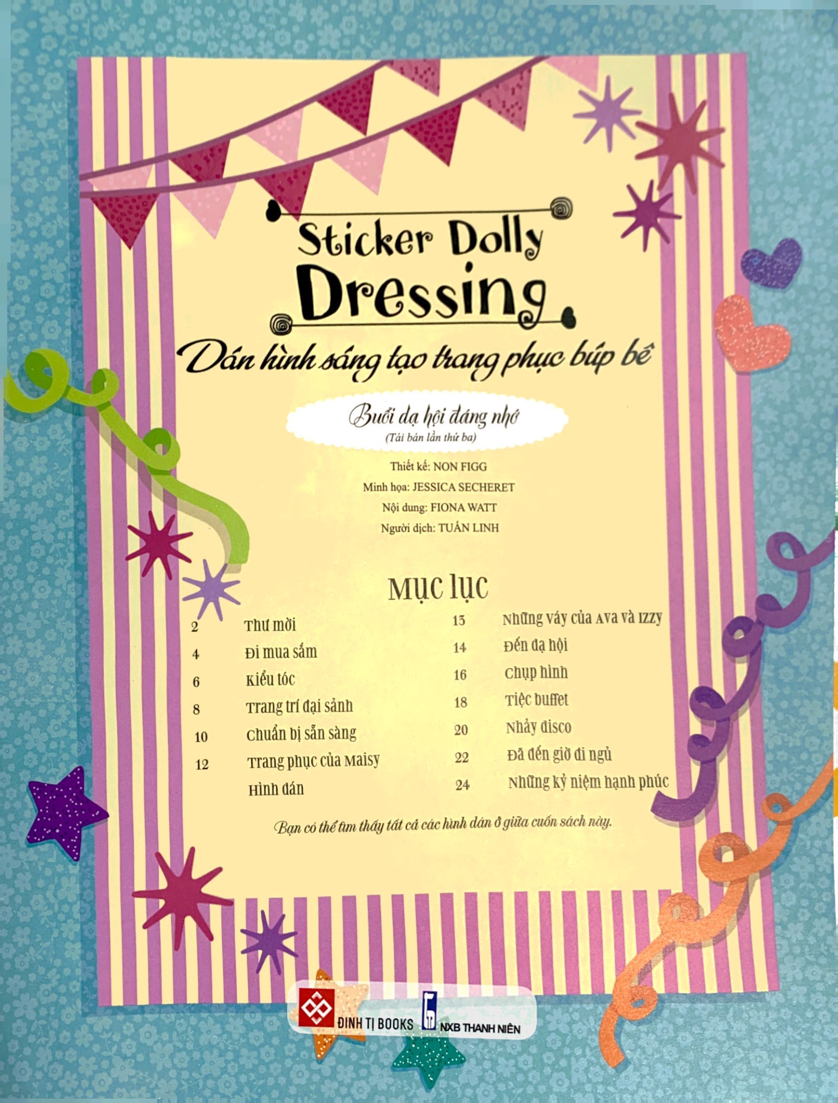 sticker dolly dressing - dán hình sáng tạo trang phục búp bê - buổi dạ hội đáng nhớ - Ảnh 3
