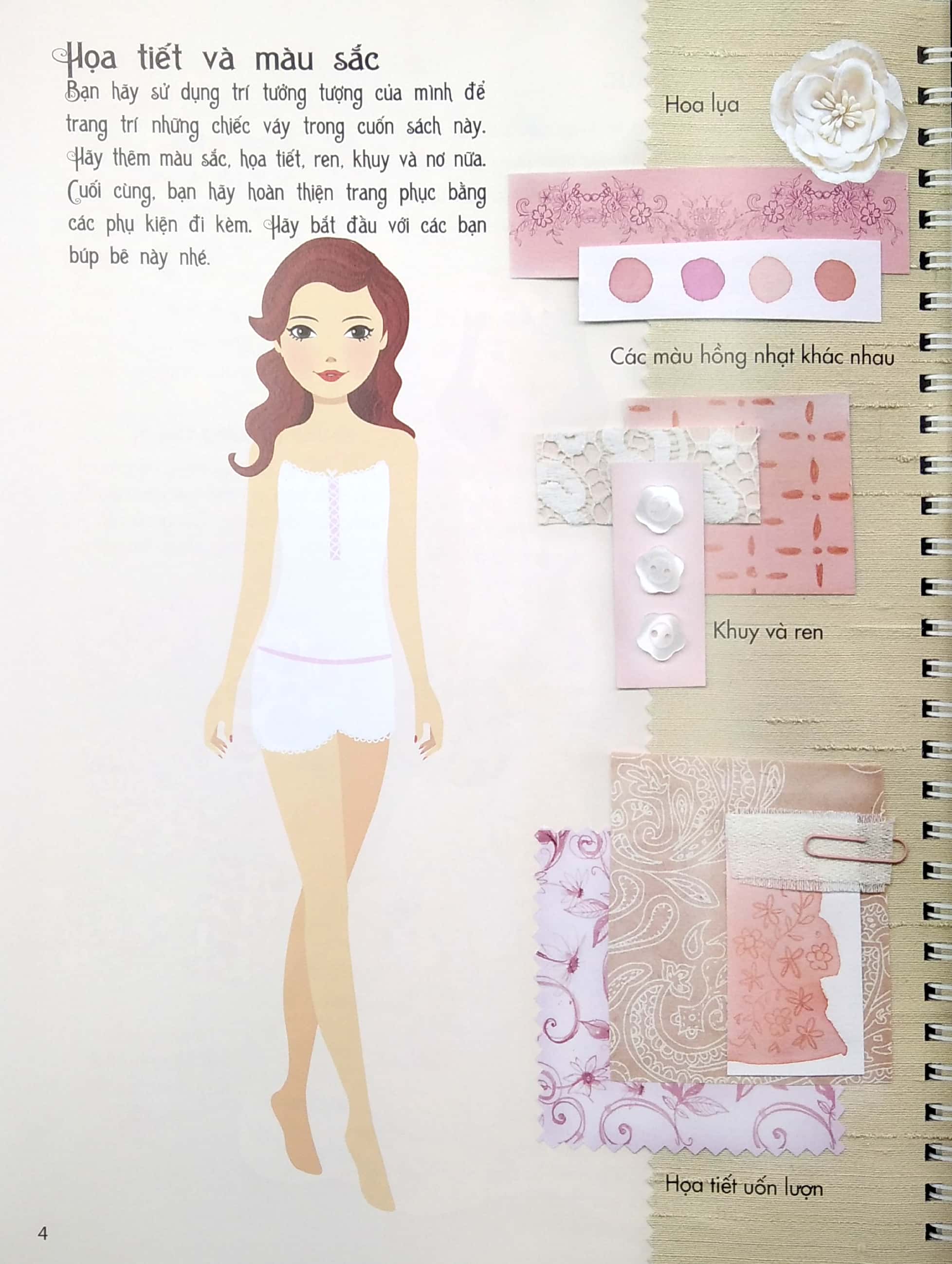 sticker dolly dressing - dán hình sáng tạo trang phục búp bê - chiếc váy cưới mơ ước - Ảnh 6